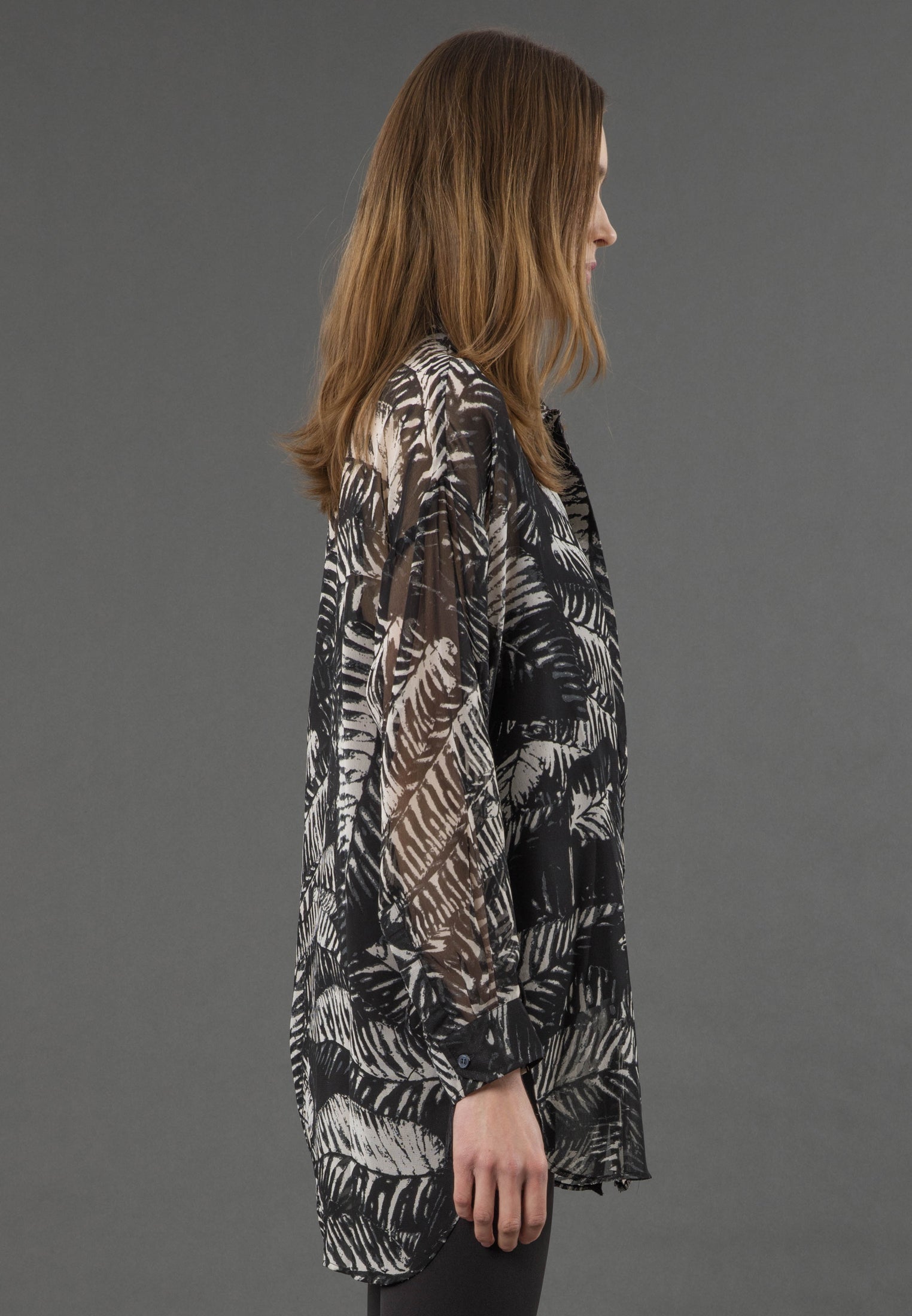 ZOE SHIRT VAMP BLACK & WHITE