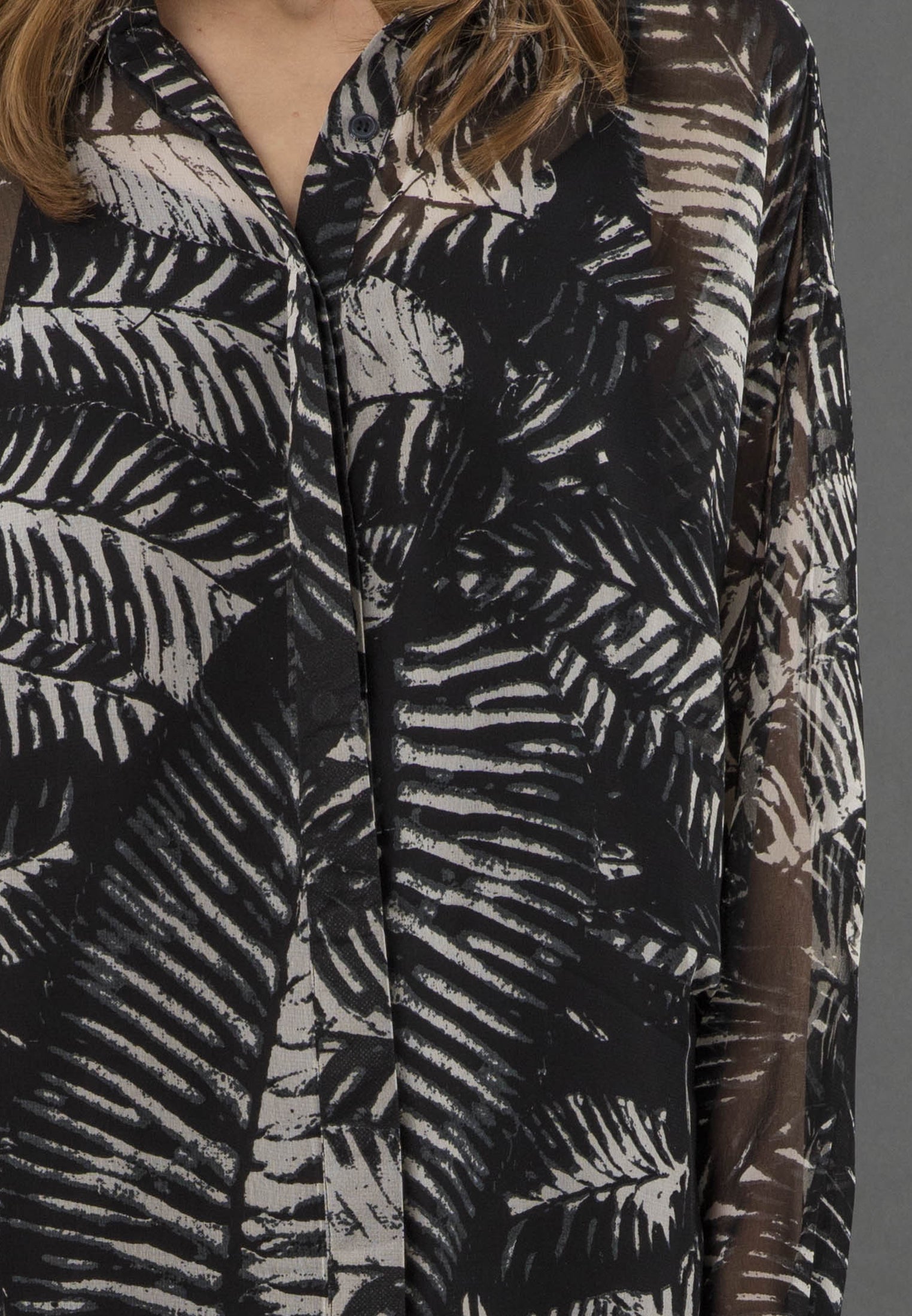 ZOE SHIRT VAMP BLACK & WHITE