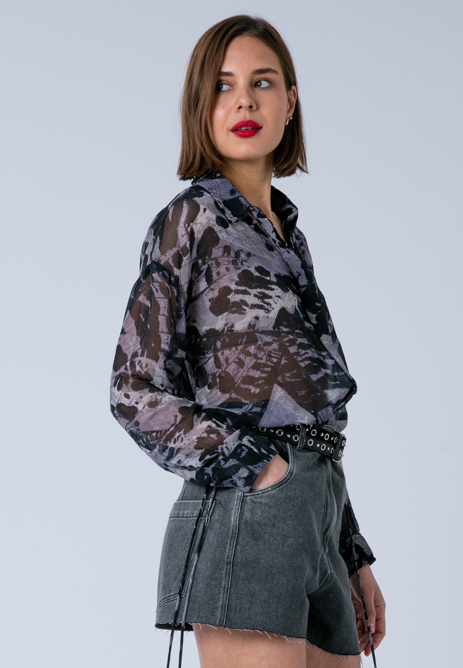 ZOE SHIRT WINGS TAUPE