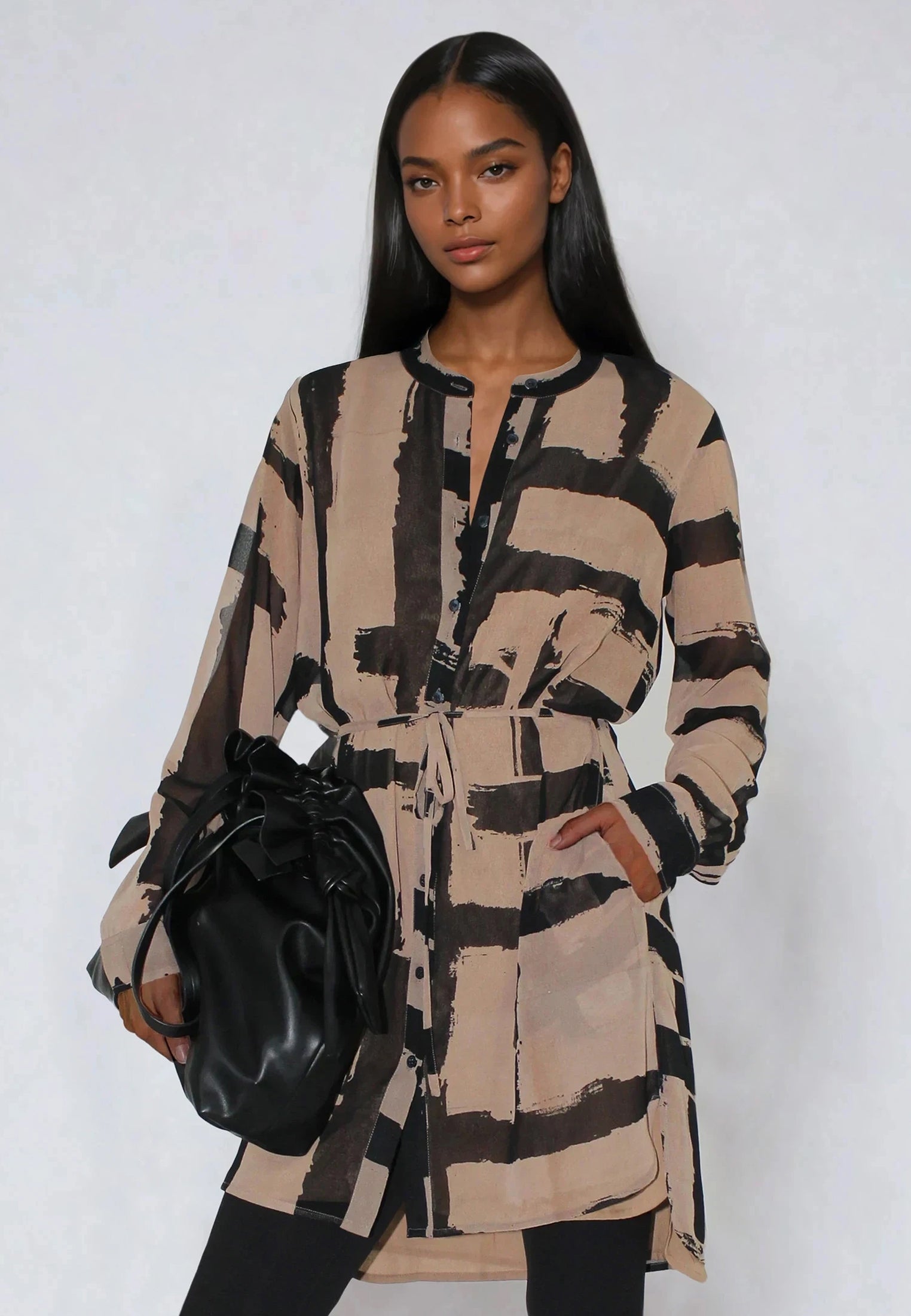 ZOE TUNIC SELVAGE COCO