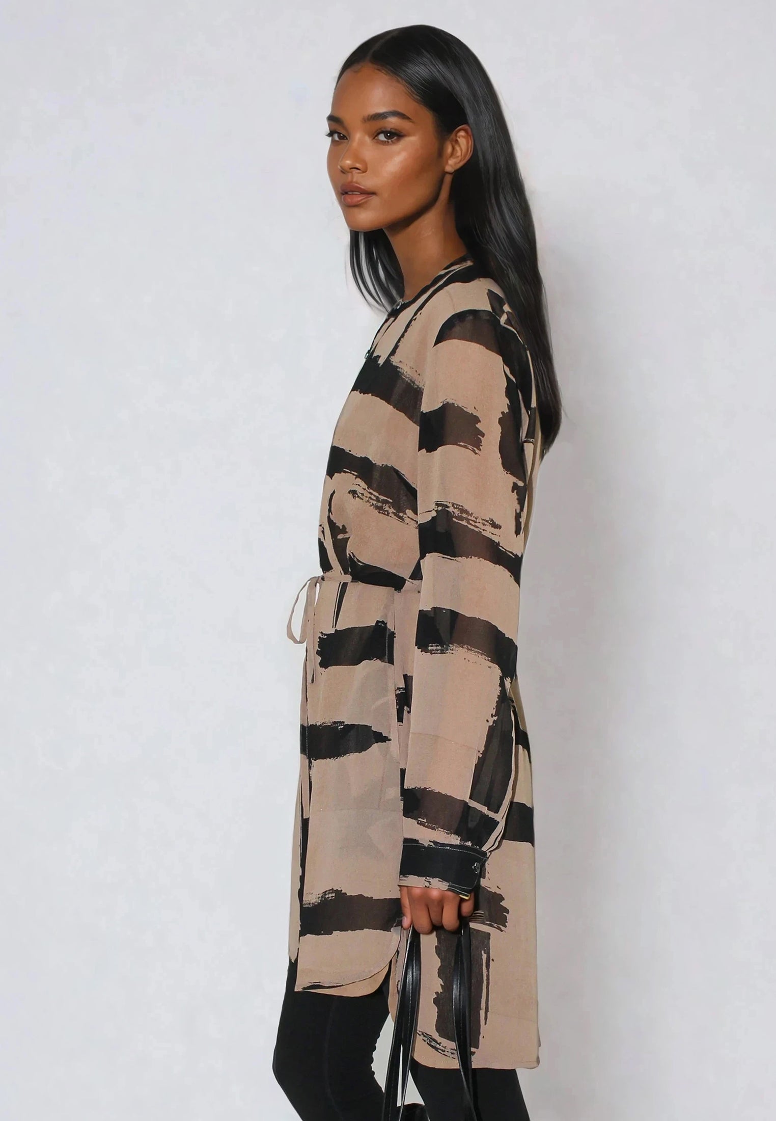 ZOE TUNIC SELVAGE COCO