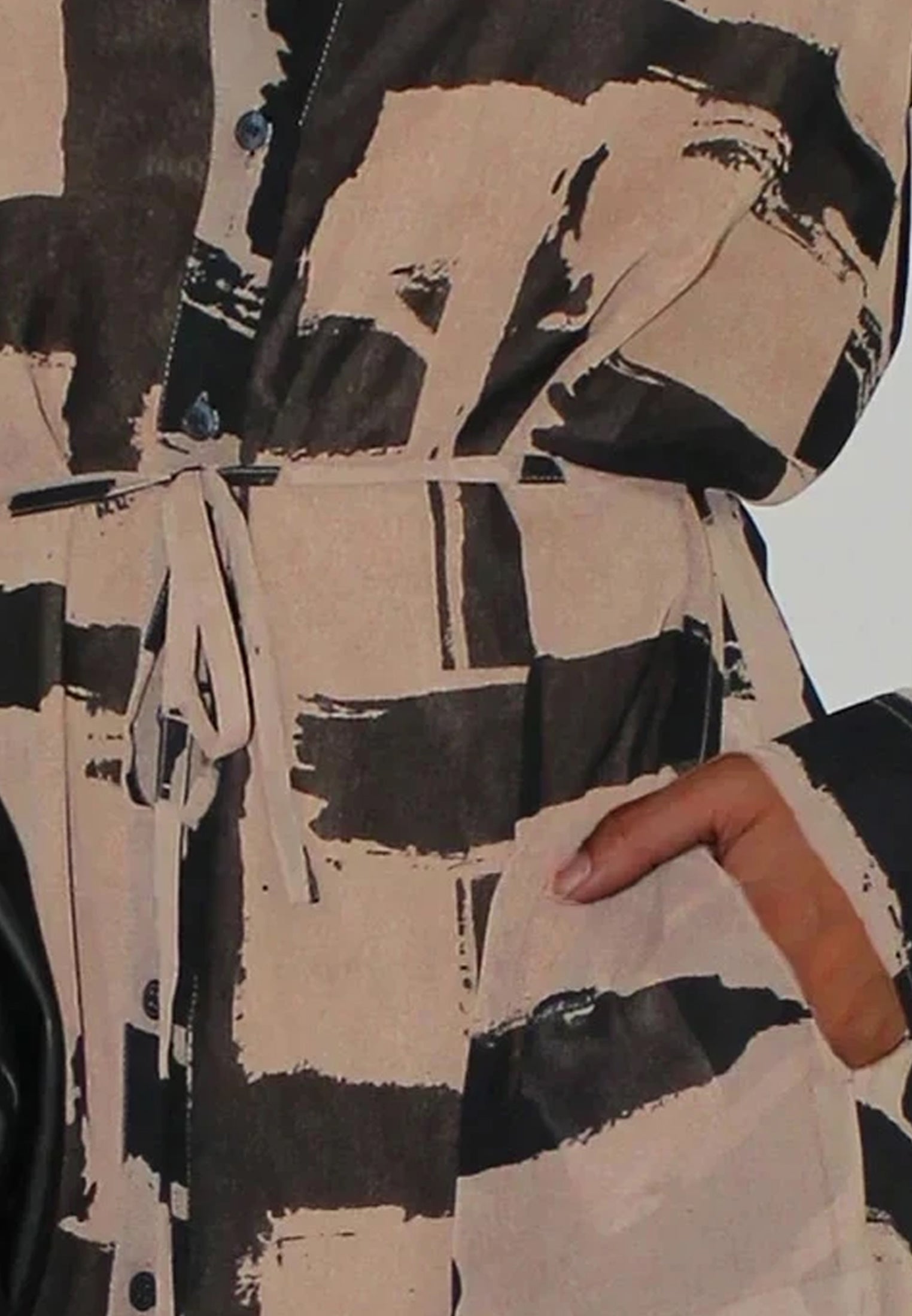 ZOE TUNIC SELVAGE COCO