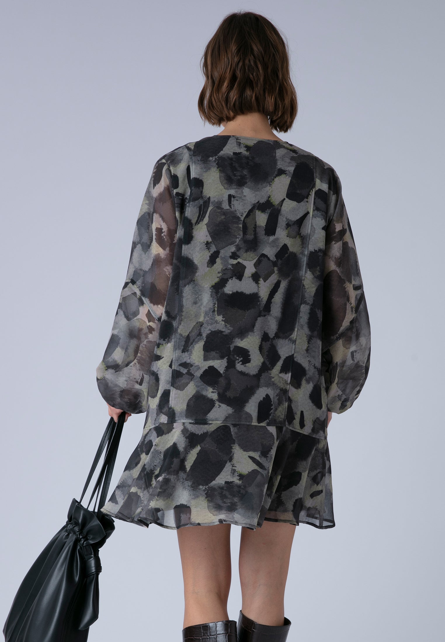 EDIE TUNIC DRESS TERRAZZO YELLOW