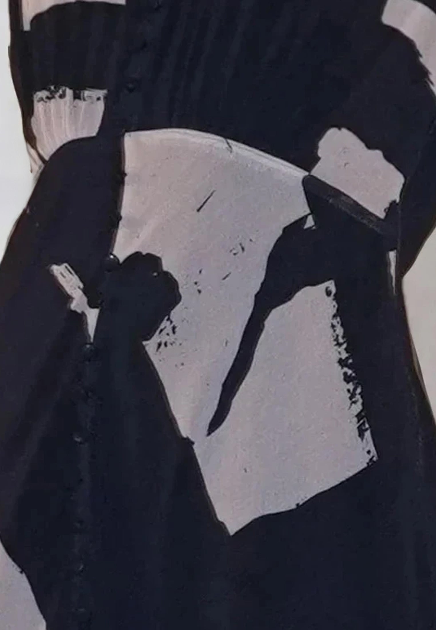 INDIUM MAXI DRESS FACADE BLACK & ASHES
