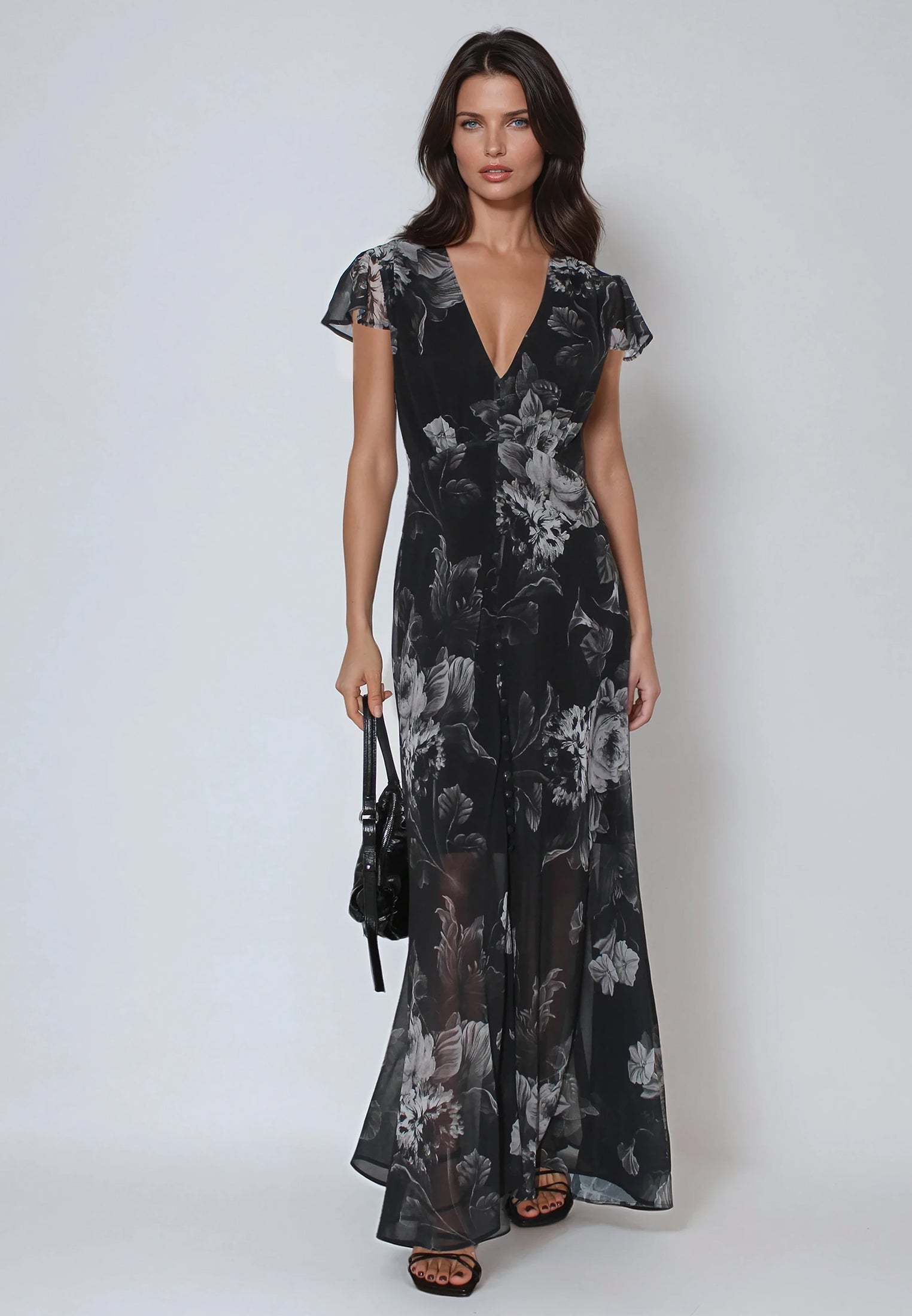 INDIUM MAXI DRESS FLORAL