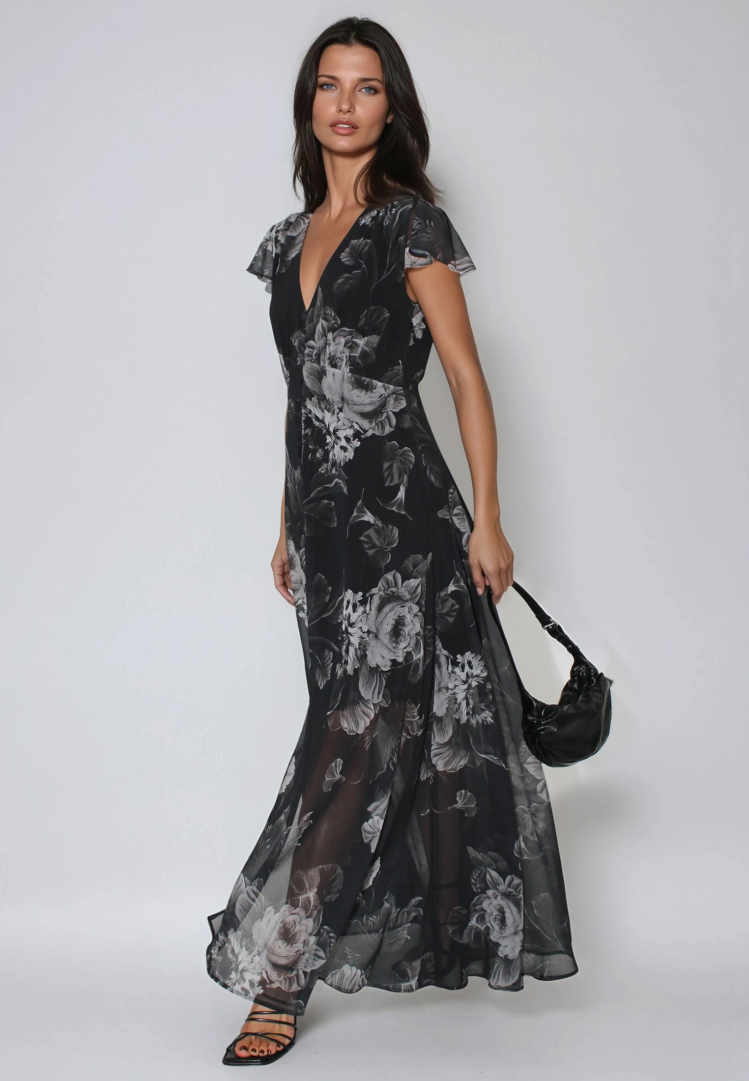 INDIUM MAXI DRESS FLORAL