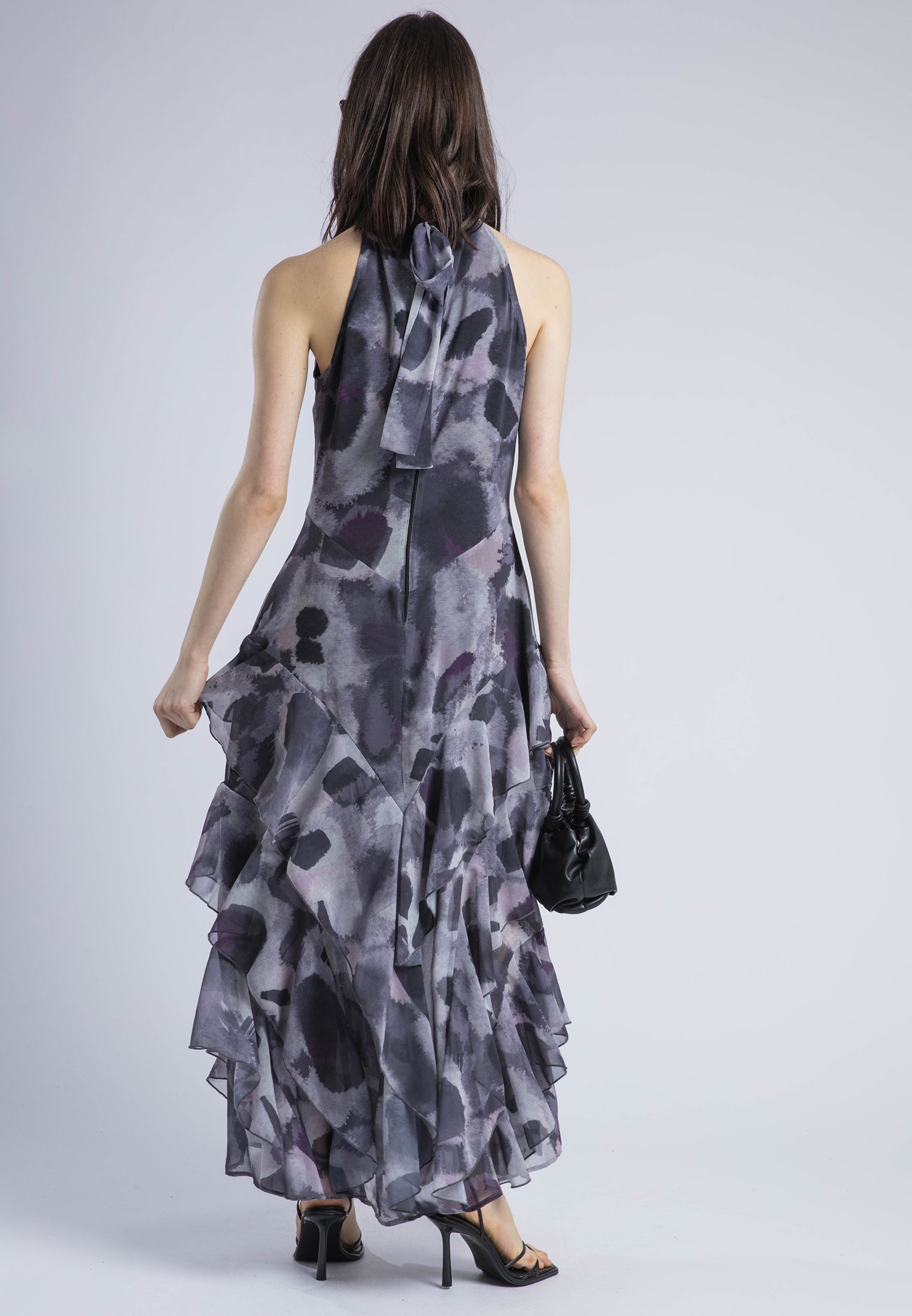 TAYLOR MAXI DRESS TERRAZZO MAUVE