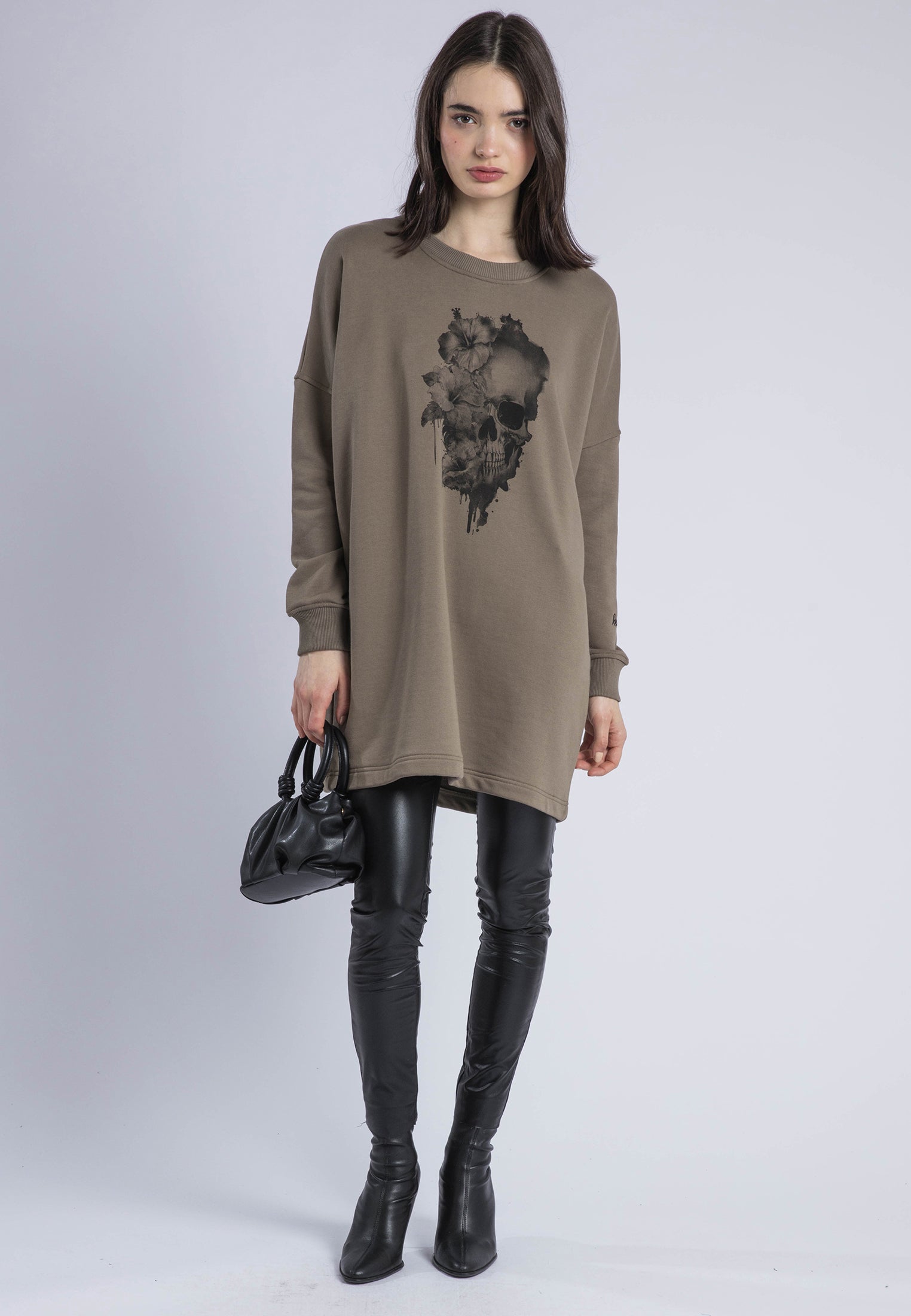 FLORA SWEAT DRESS PINE