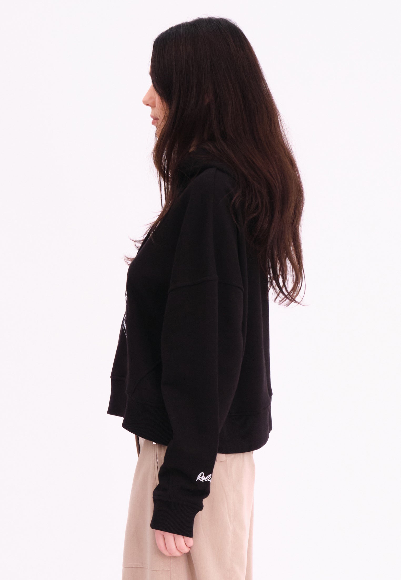 FLORA HOODIE BLACK