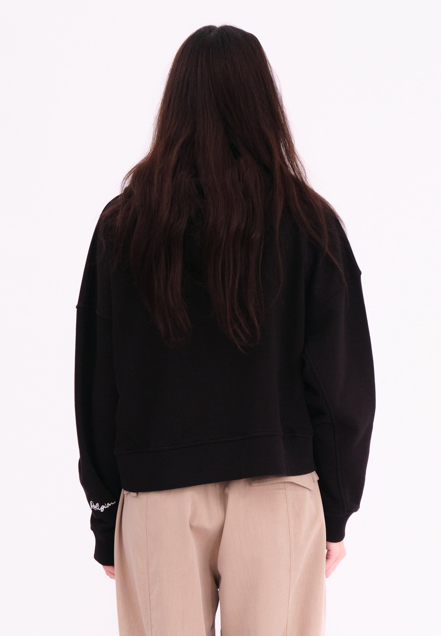 FLORA HOODIE BLACK