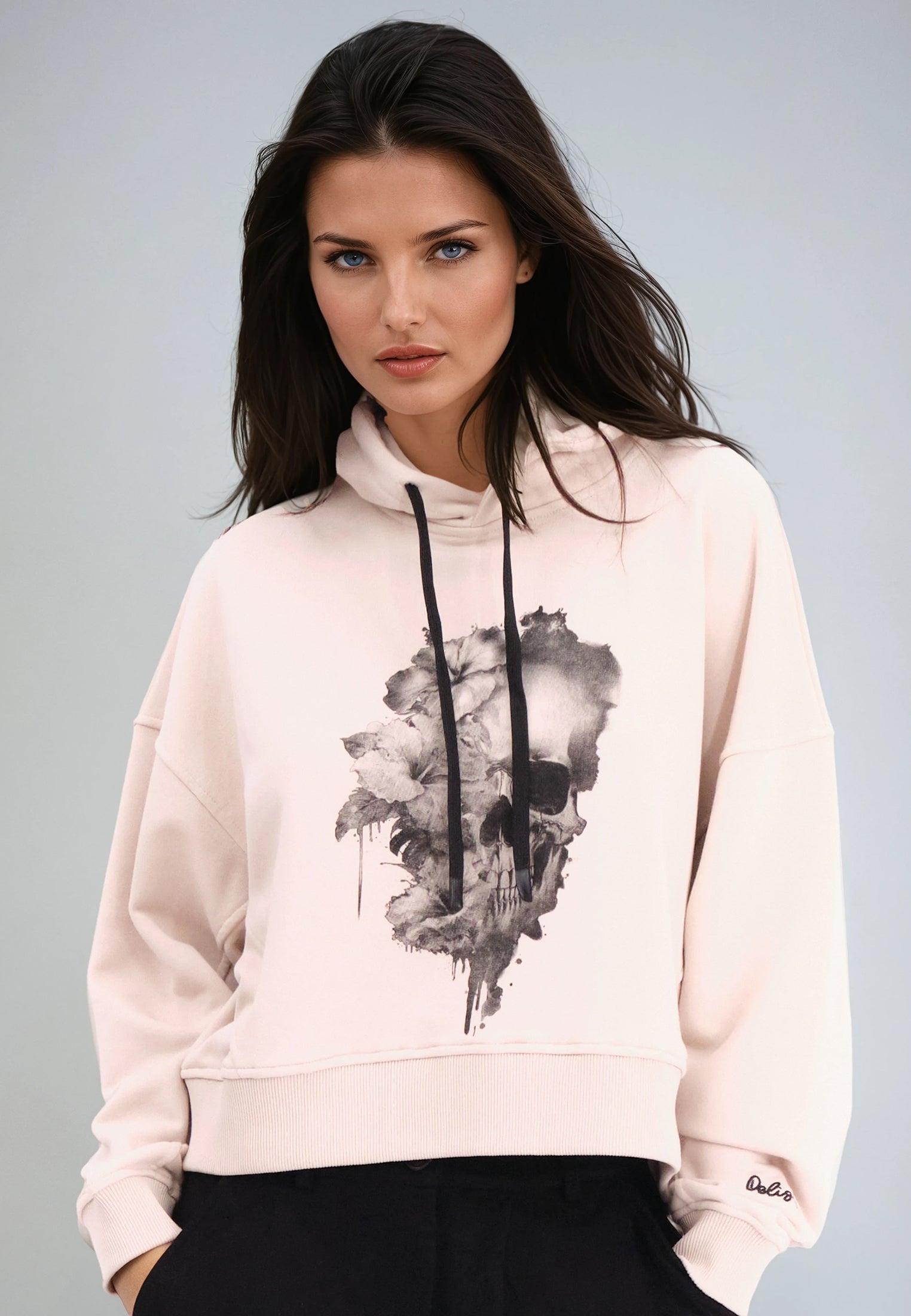 FLORA HOODIE SILVER LINING