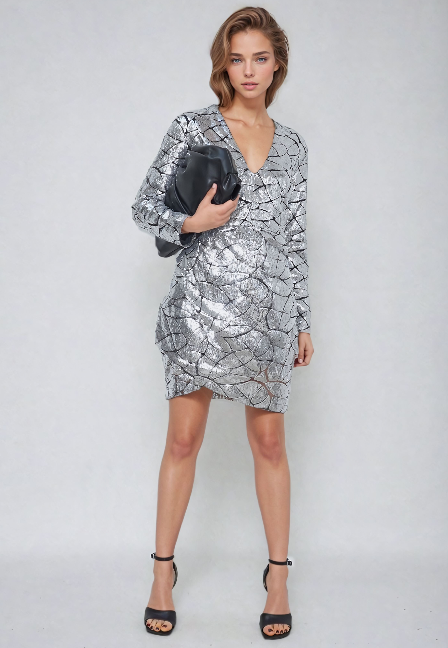 LUMINARY DRESS GUN METAL