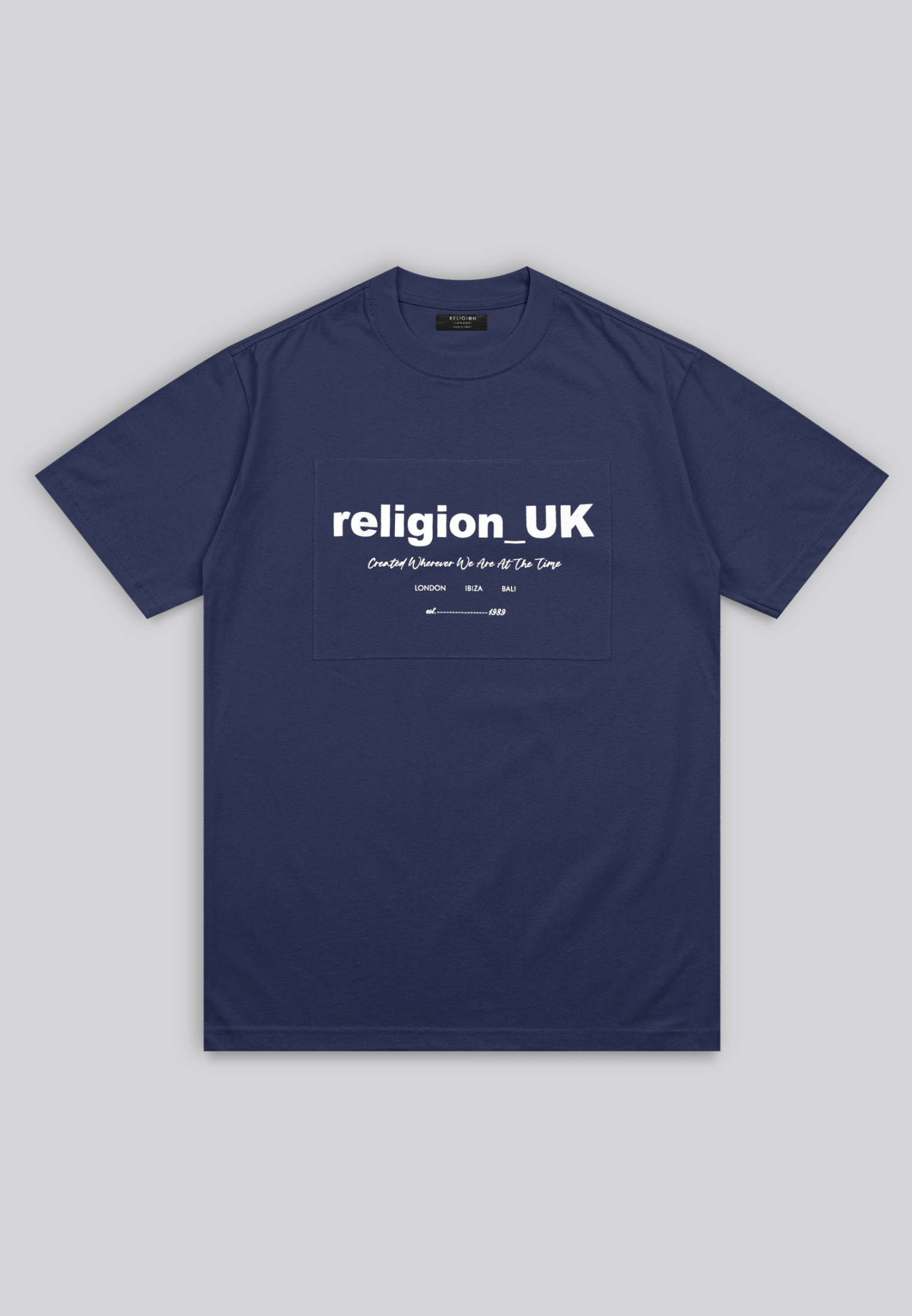 RELIGION UK T-SHIRT DARK NAVY