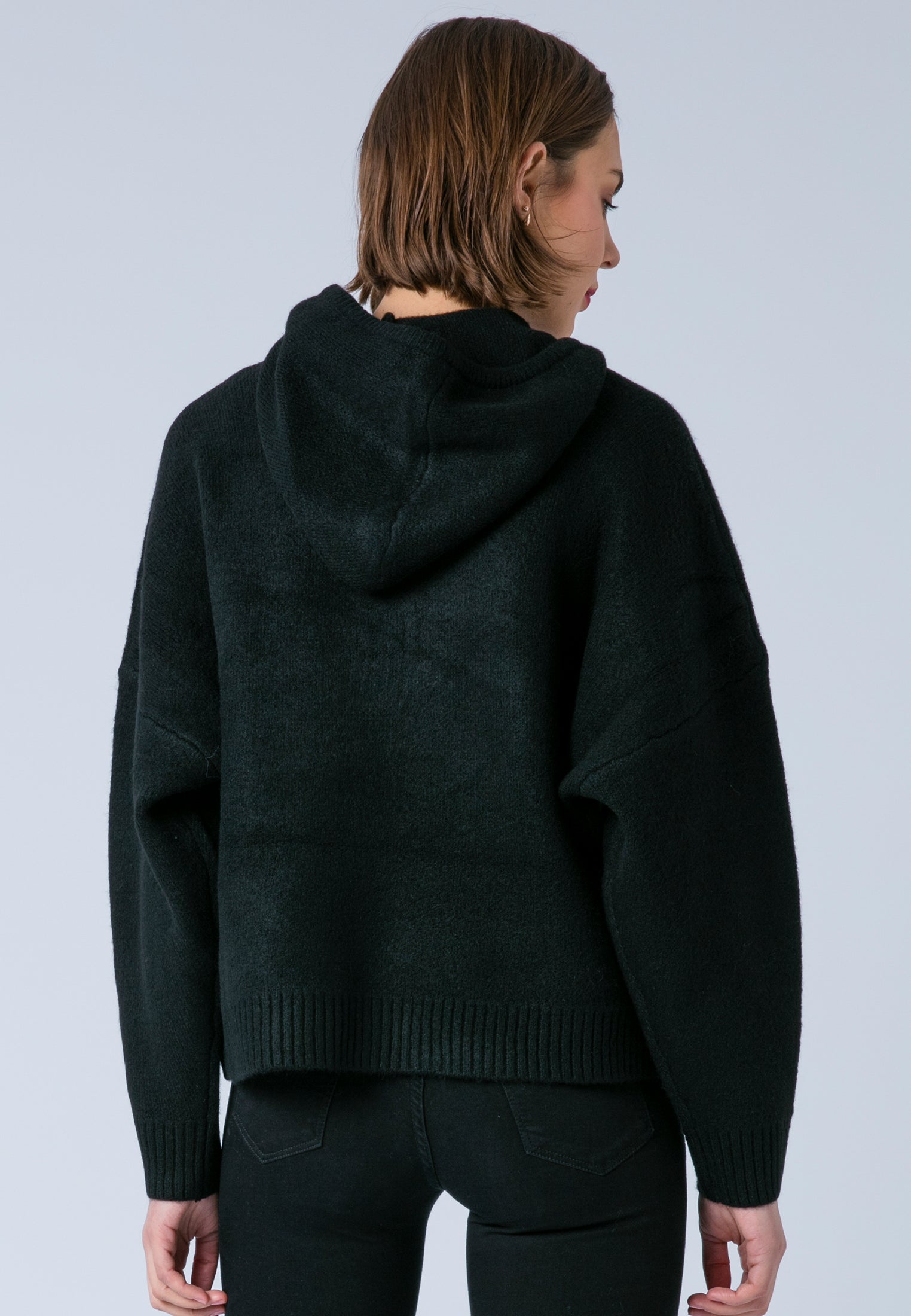 COURTNEY HOODIE JUMPER BLACK