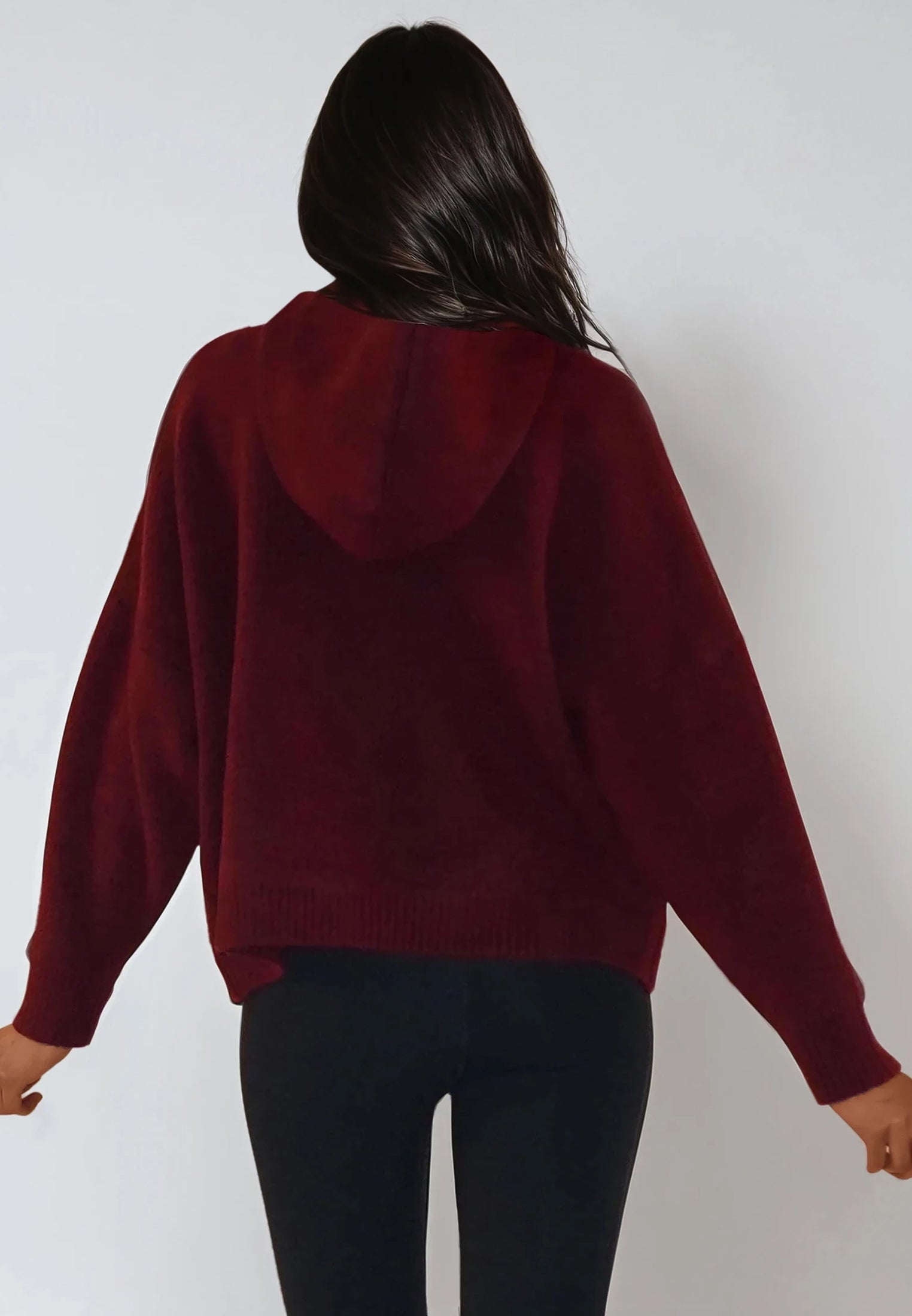 COURTNEY HOODIE JUMPER PORT