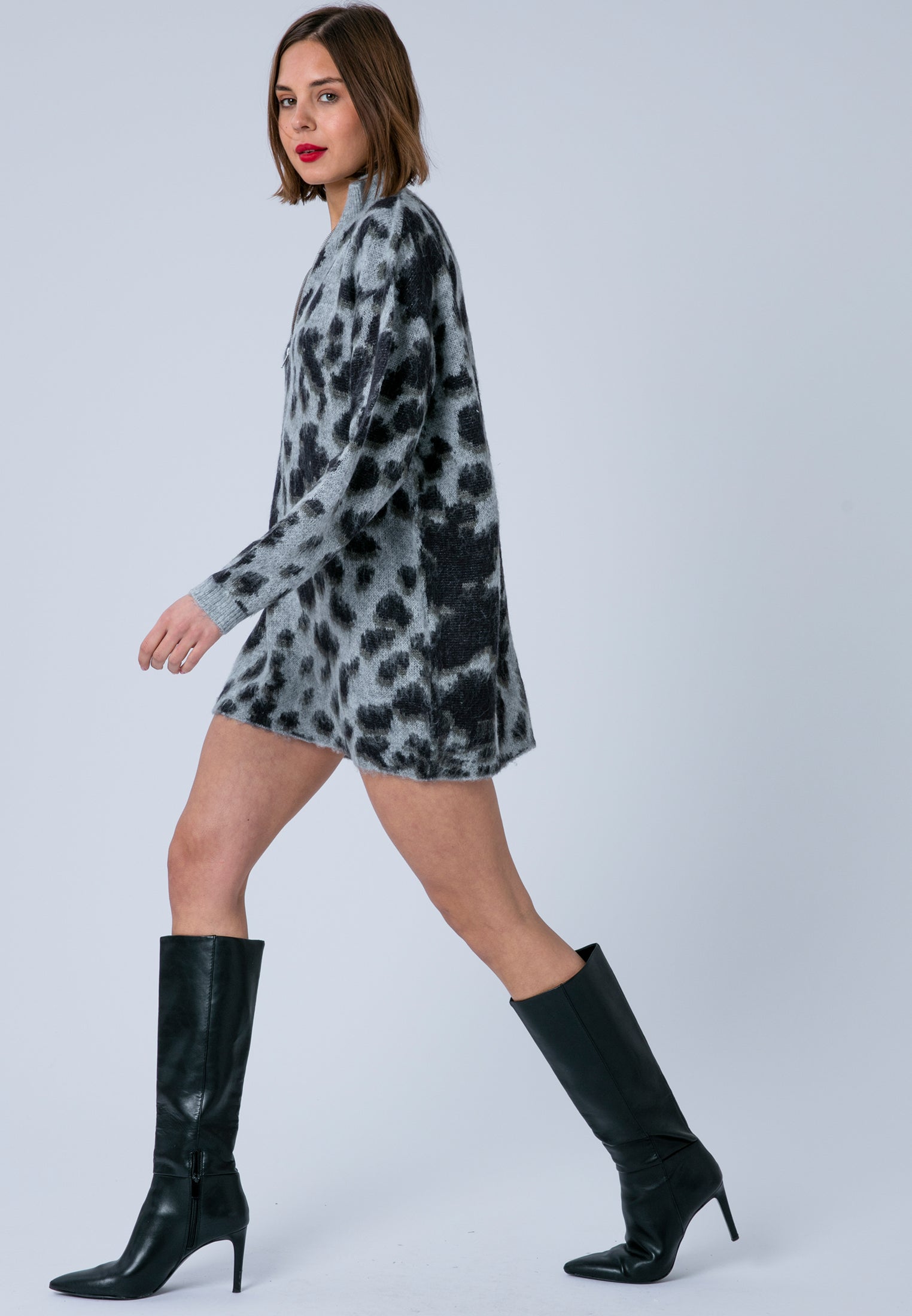 ERIN DRESS GREY