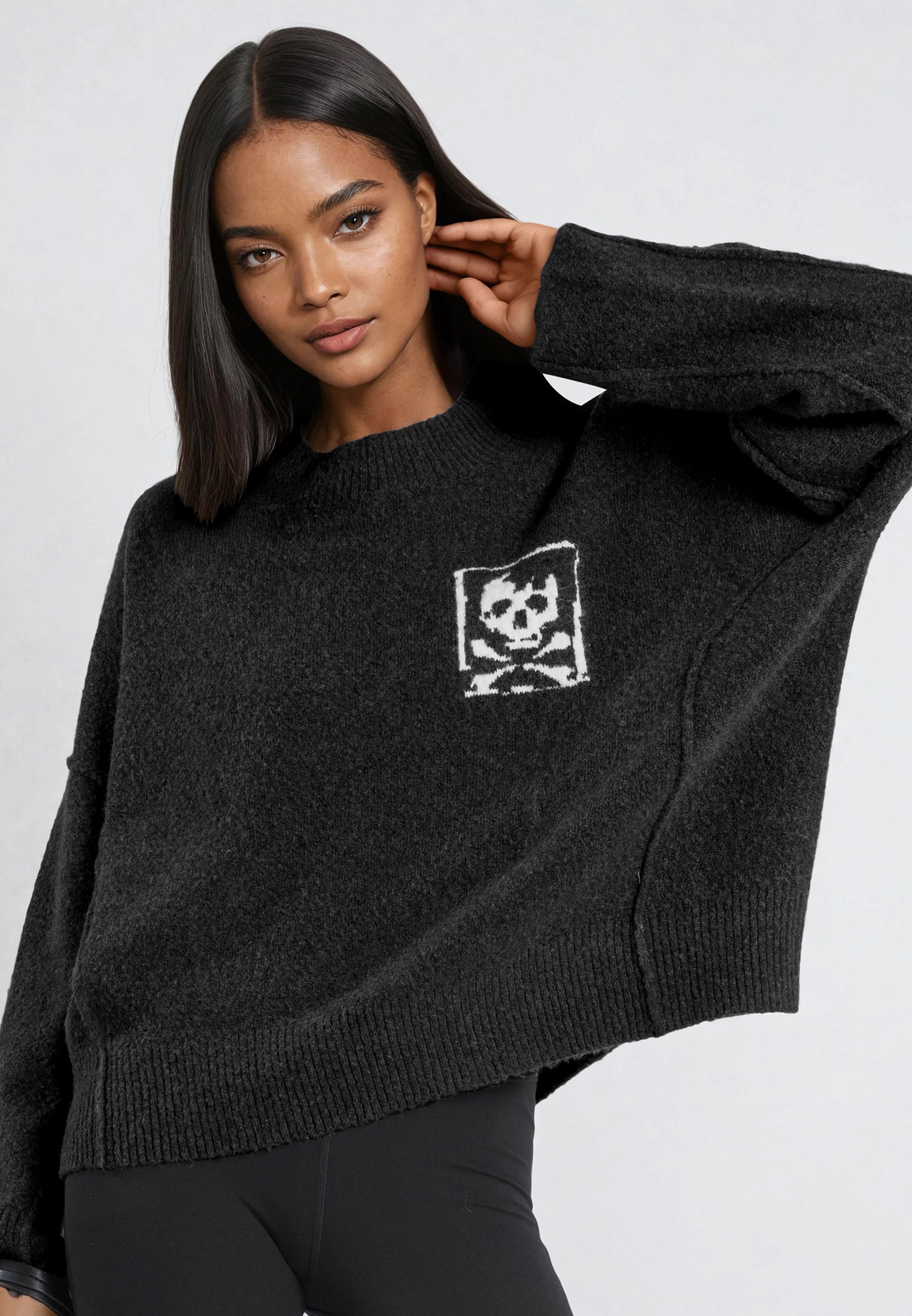 LUSCIOUS JUMPER BLACK