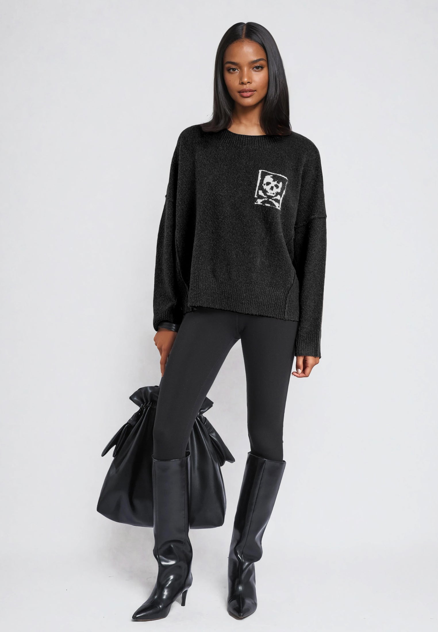LUSCIOUS JUMPER BLACK