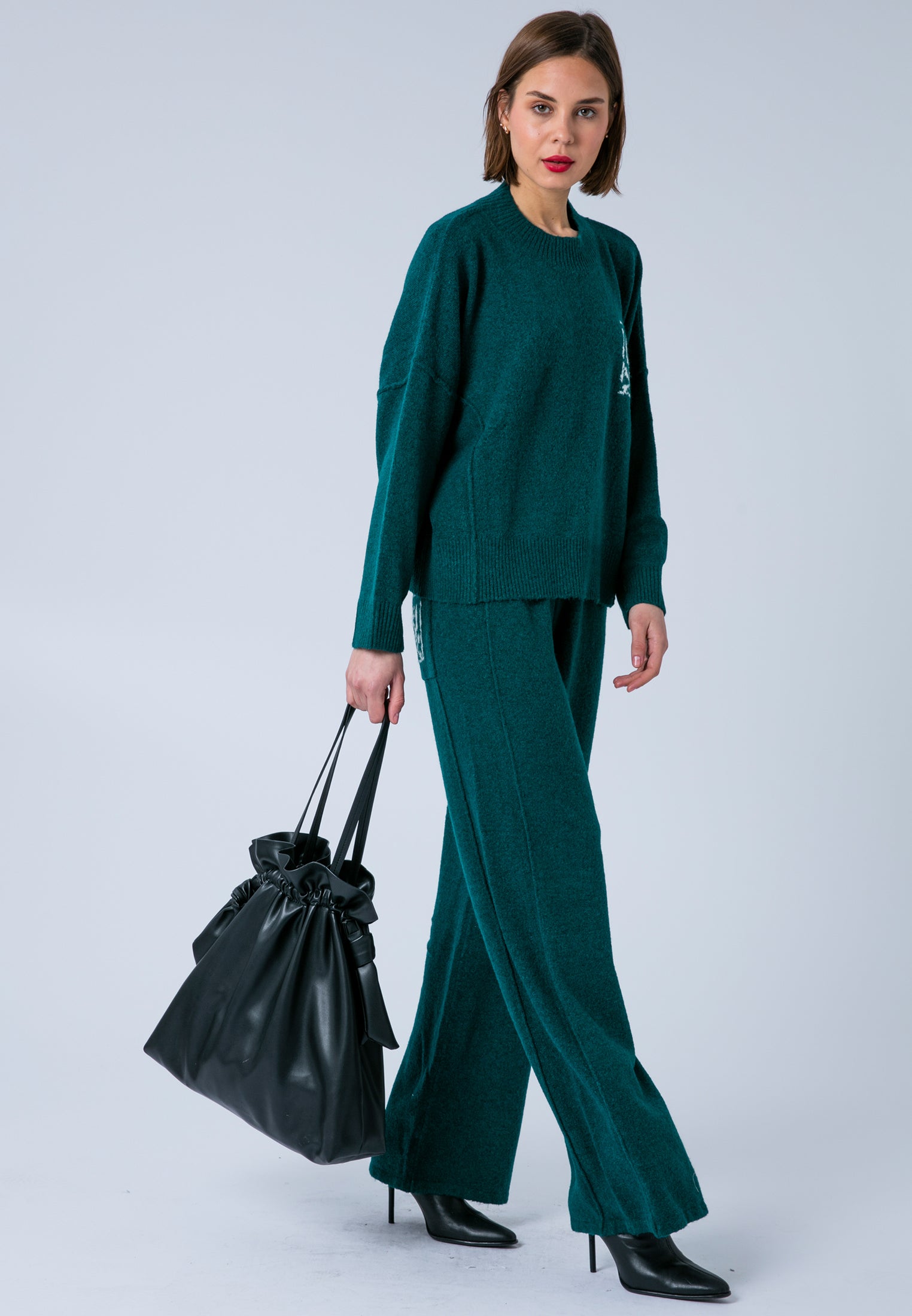 LUSCIOUS JUMPER FOREST GREEN