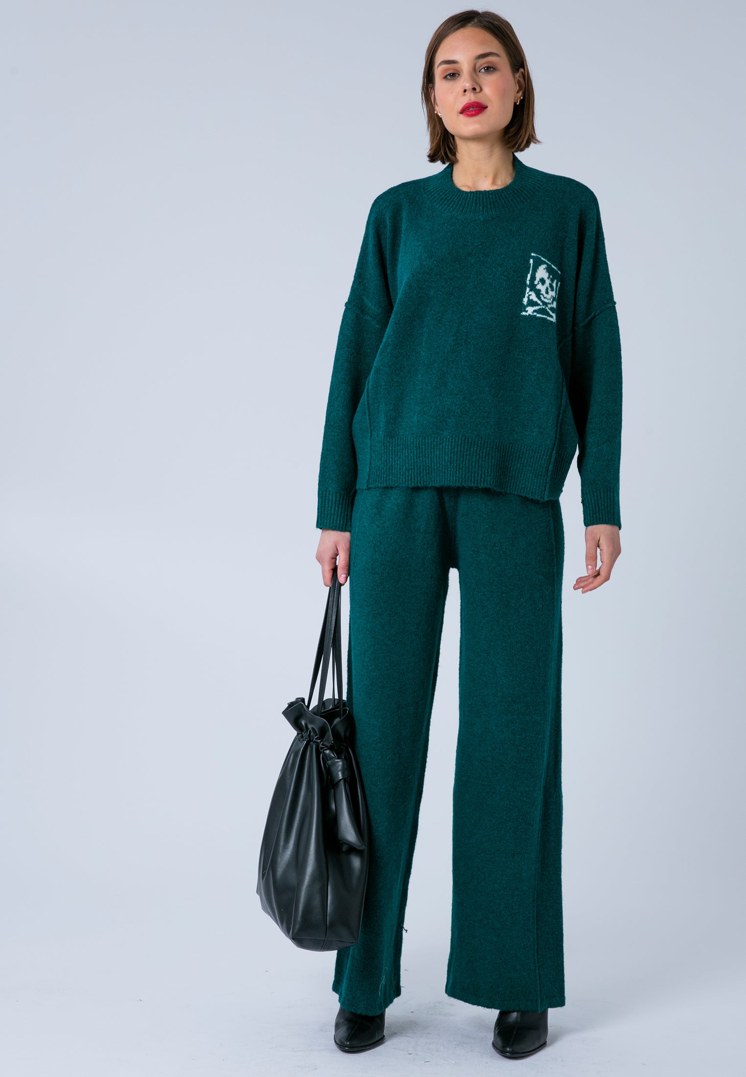 LUSCIOUS JUMPER FOREST GREEN