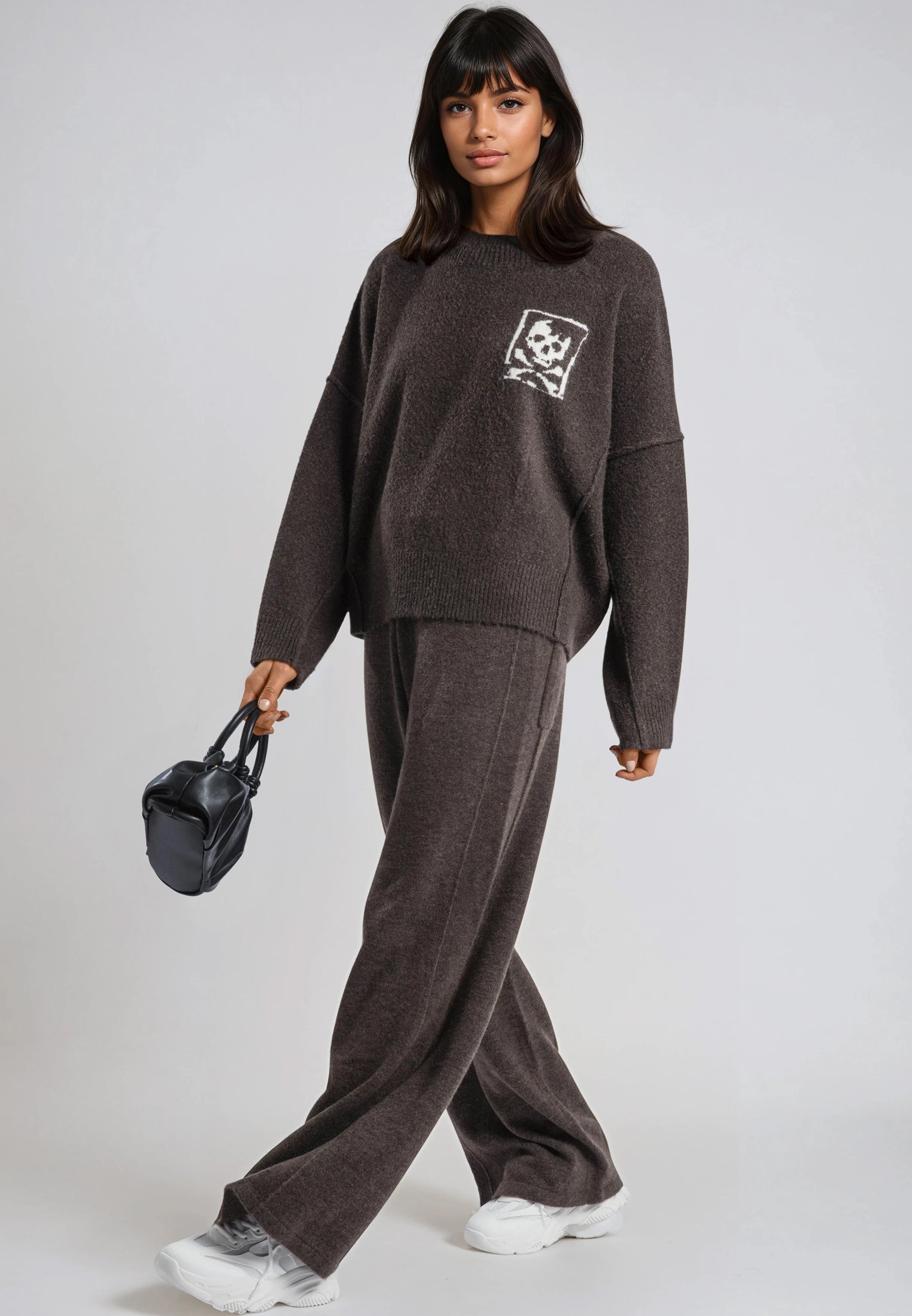 LUSCIOUS JUMPER DARK BROWN