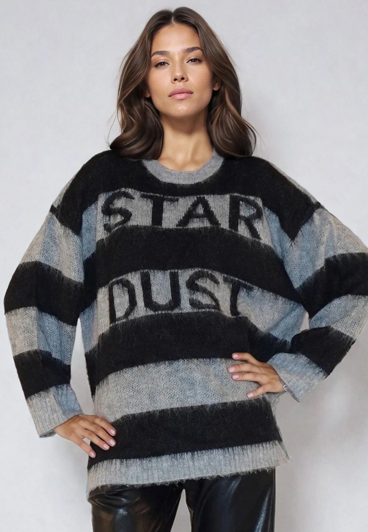 NANCY JUMPER BLACK & WHITE