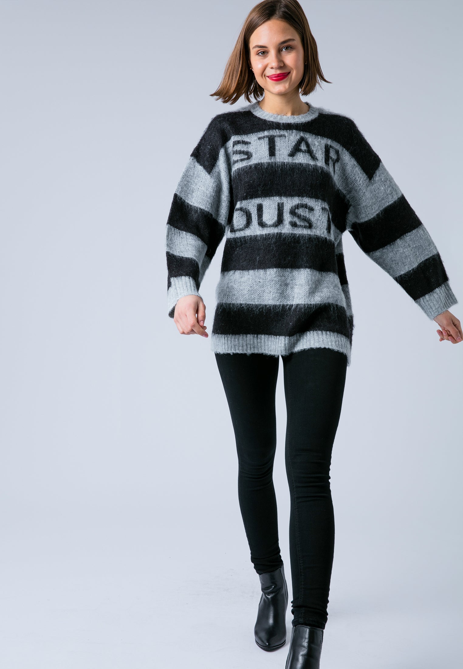 NANCY JUMPER BLACK & WHITE