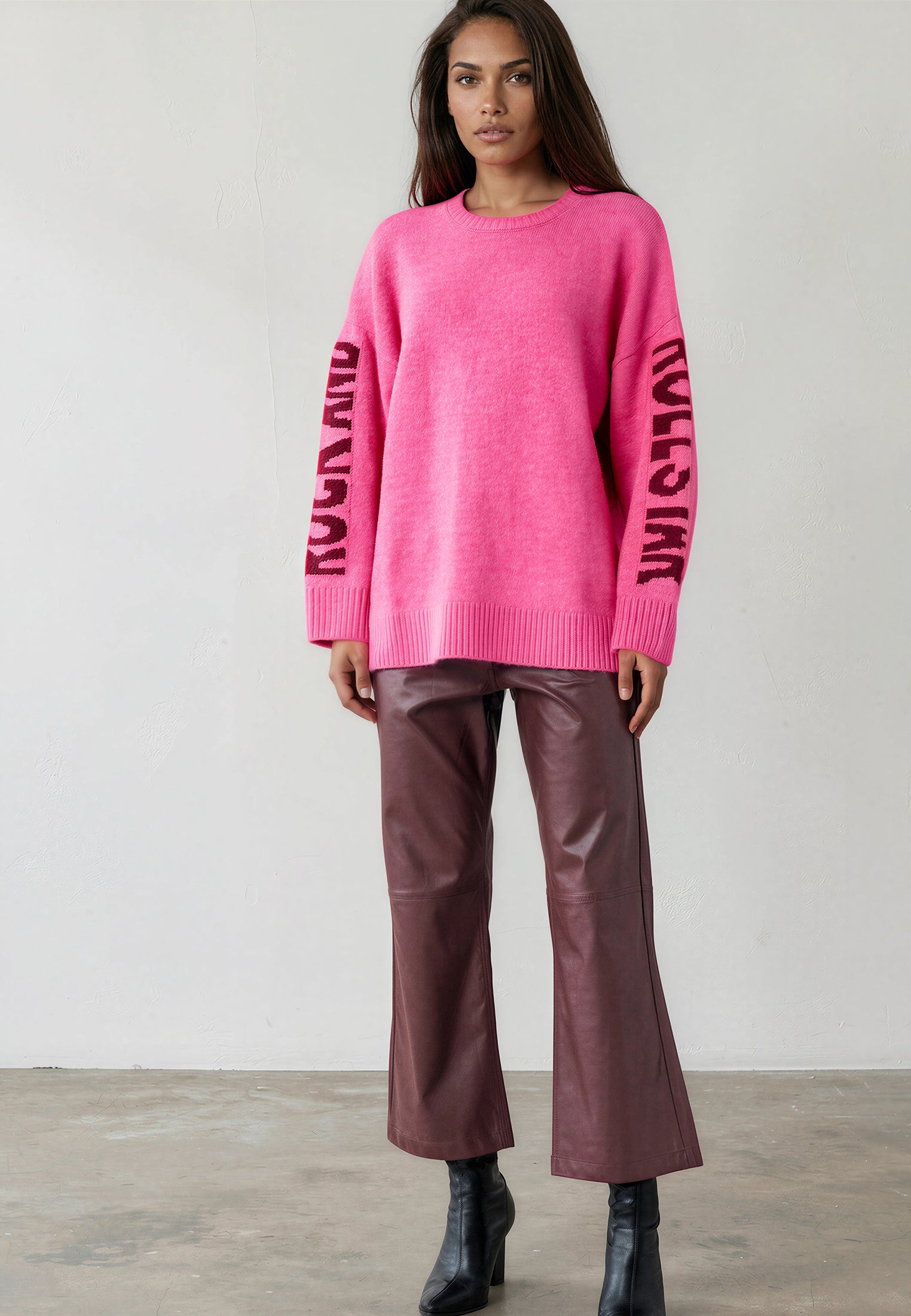 STARDUST JUMPER BABY PINK