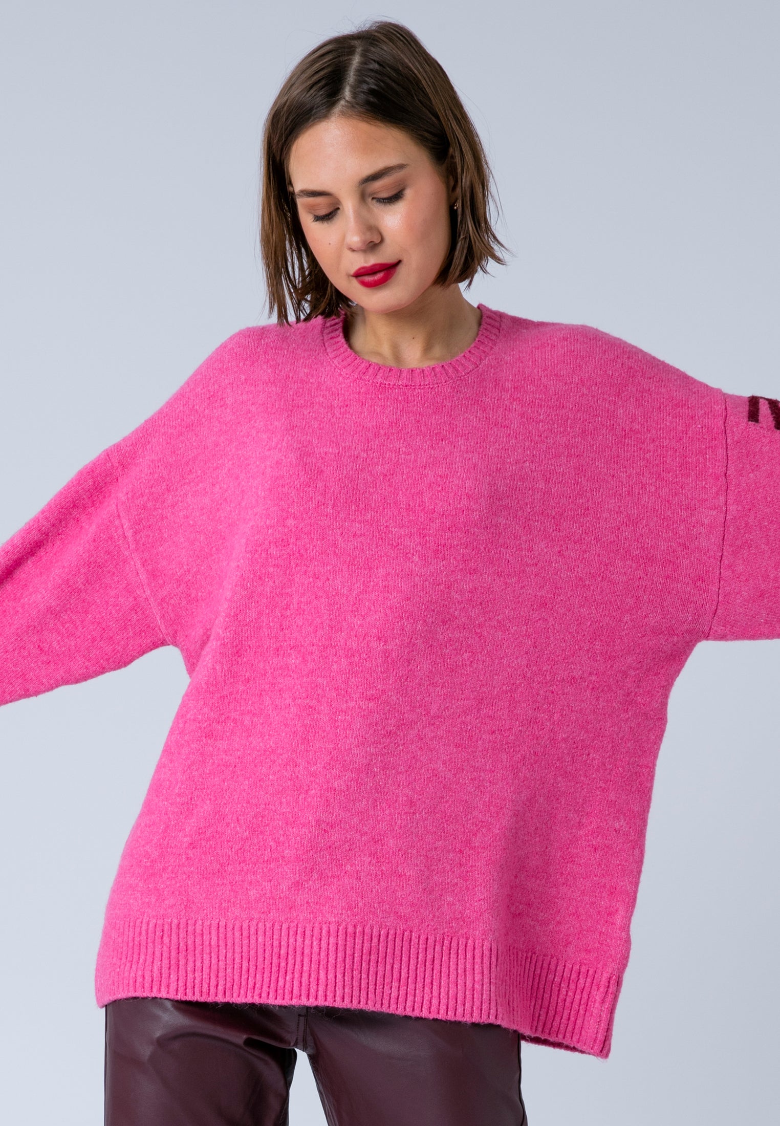 STARDUST JUMPER BABY PINK