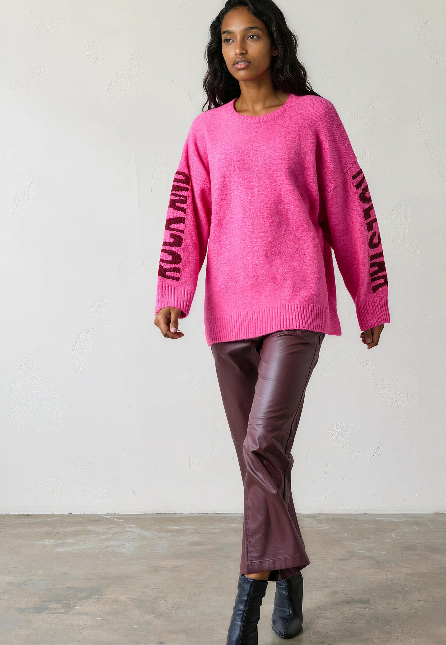 STARDUST JUMPER BABY PINK