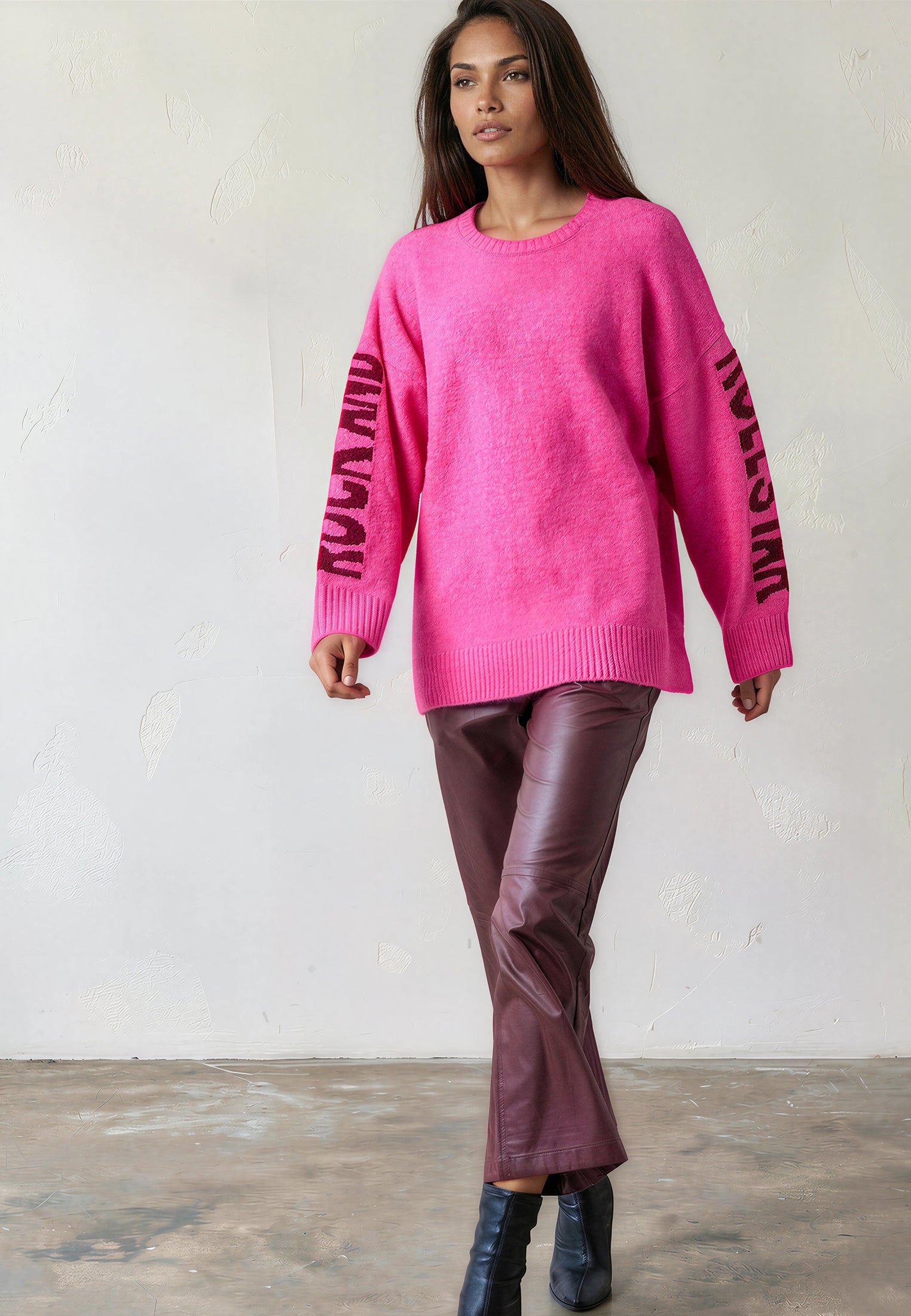 STARDUST JUMPER BABY PINK