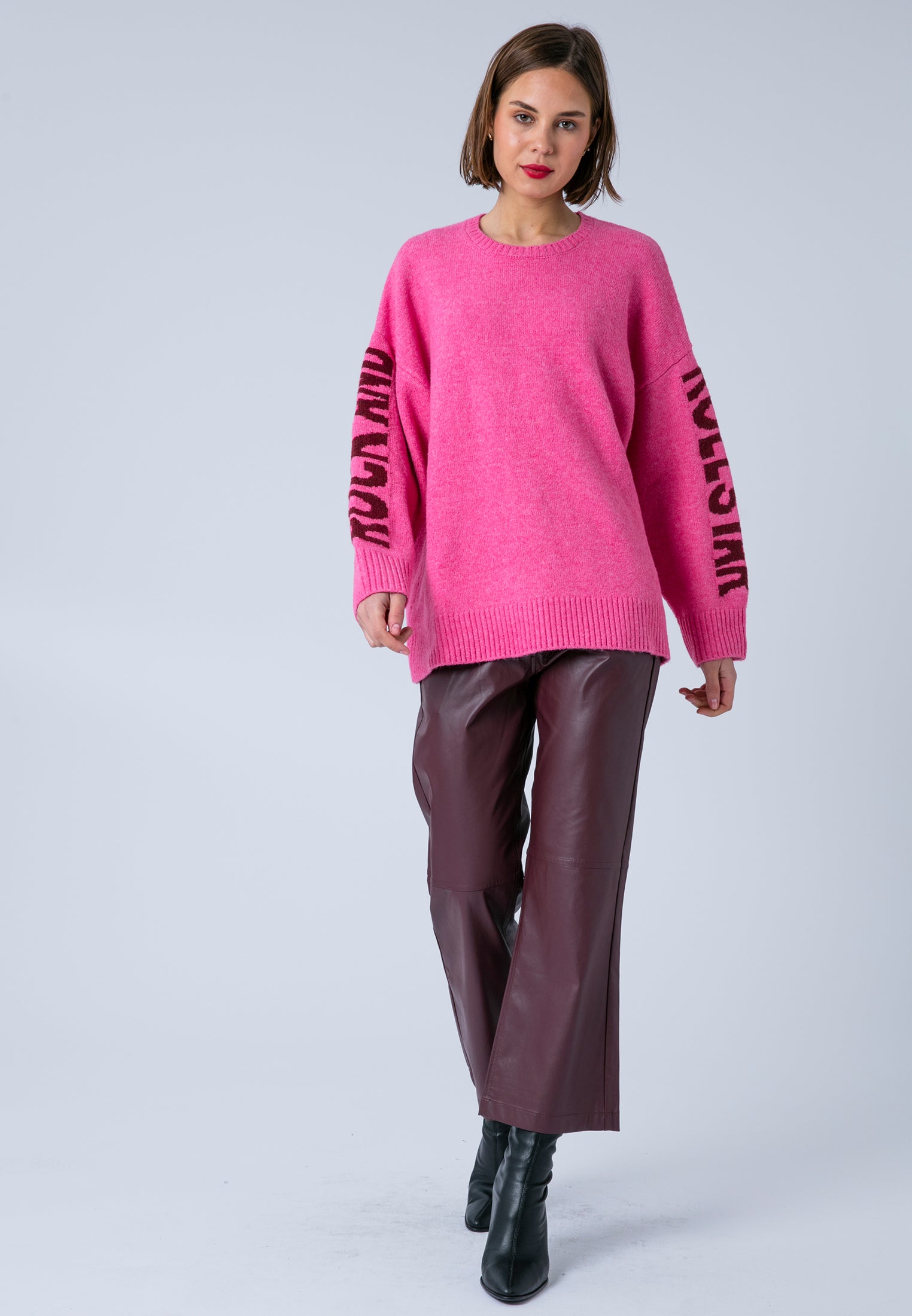 STARDUST JUMPER BABY PINK