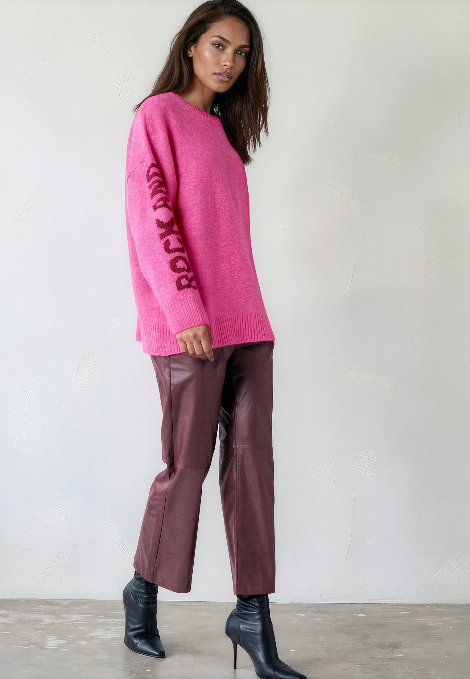 STARDUST JUMPER BABY PINK