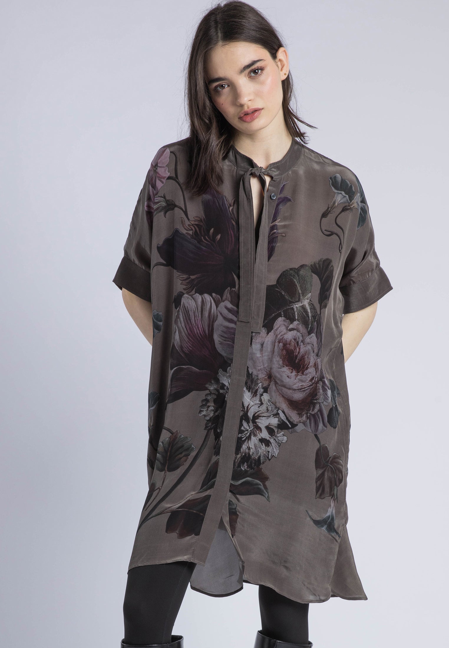 DIANA MAXI TUNIC FLORAL