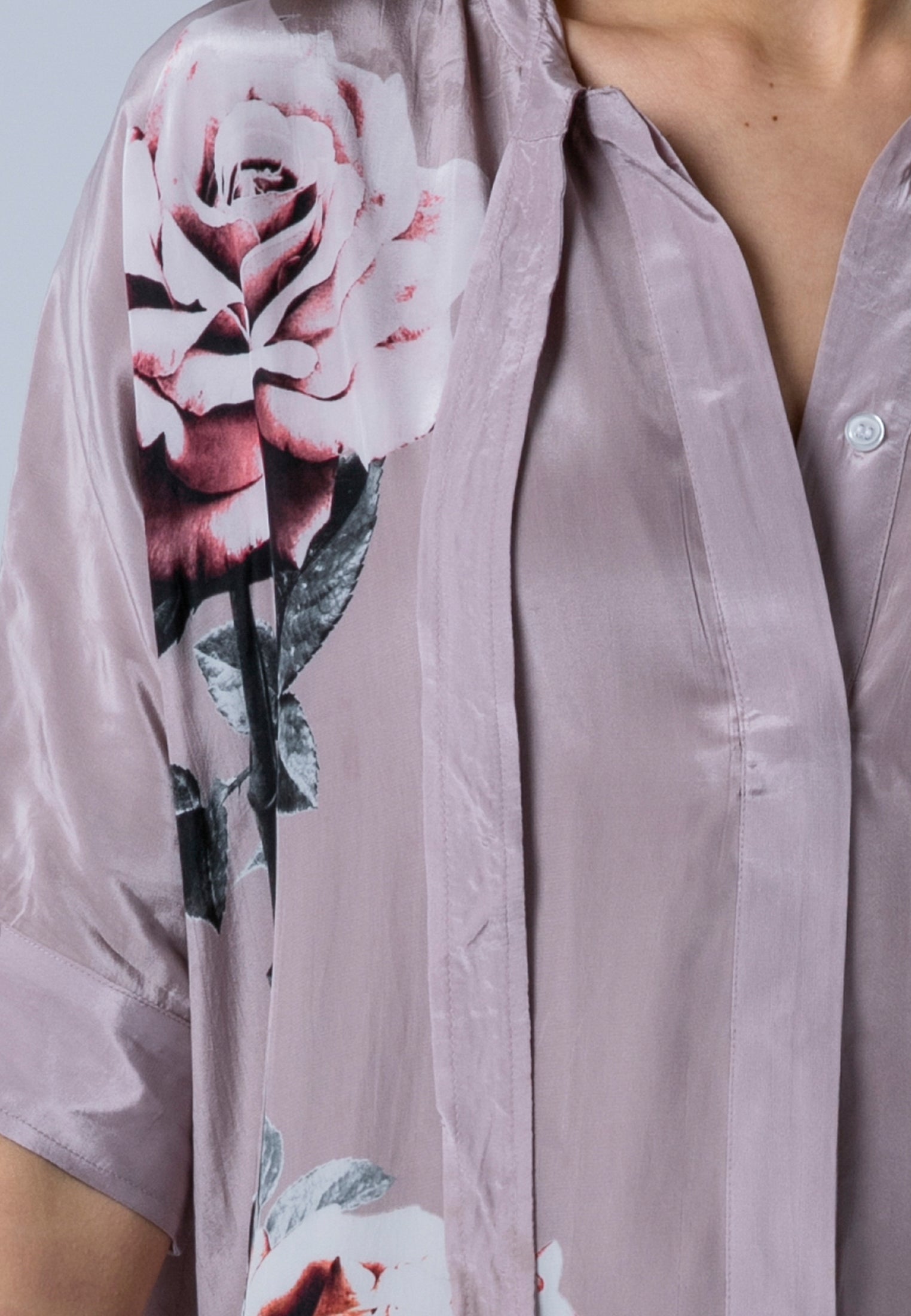 DIANA MAXI TUNIC ROSE HEART