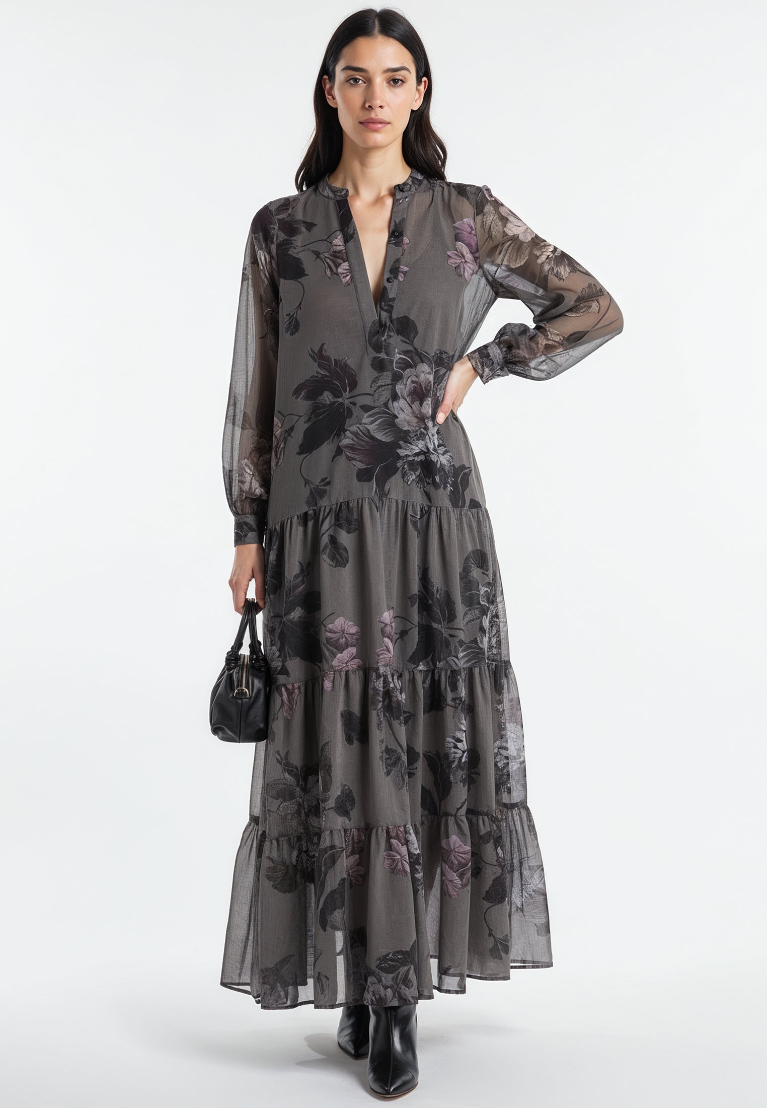 STEPHANIE MAXI DRESS FLORAL