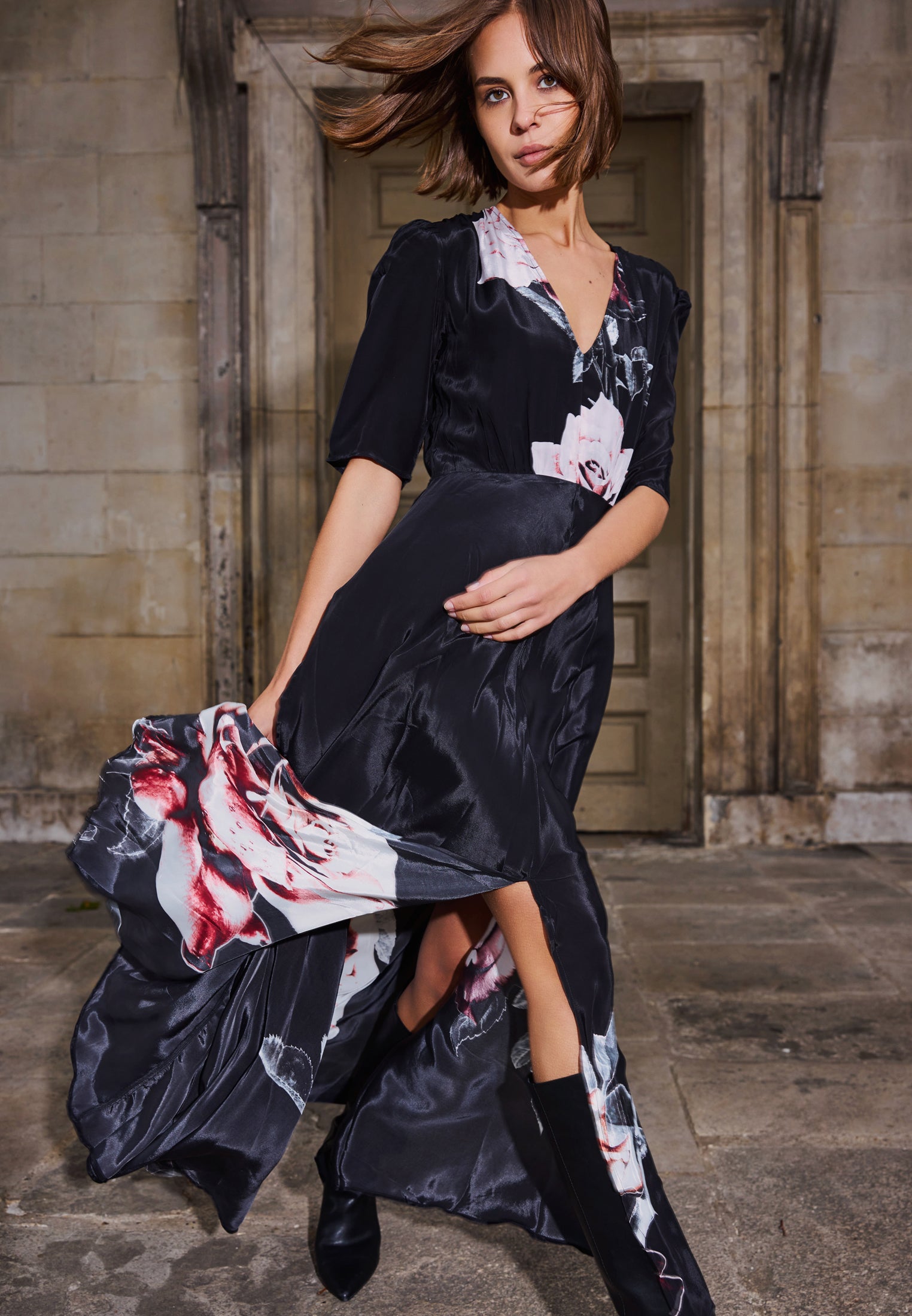 DIANA MAXI DRESS BLACK