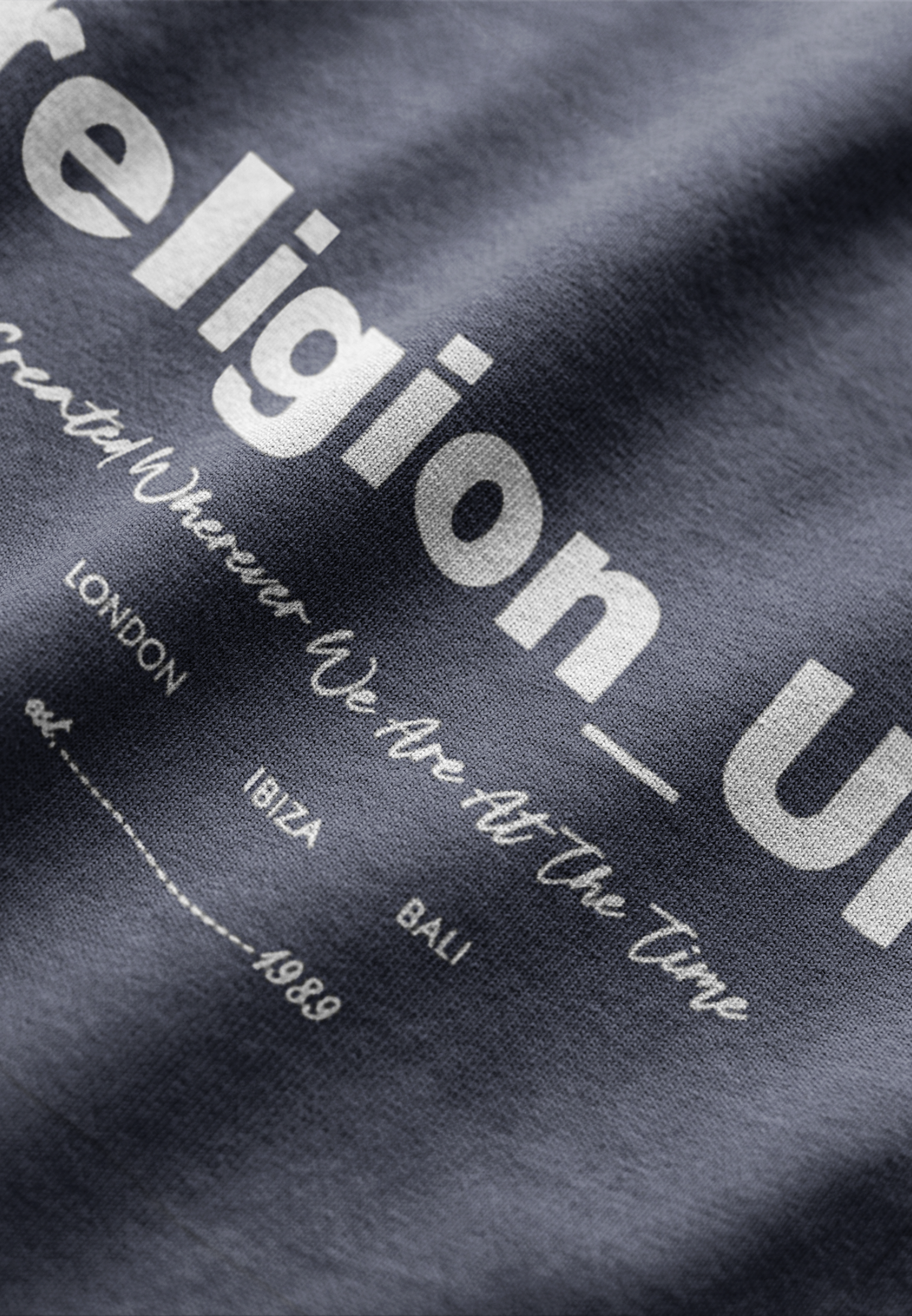 RELIGION UK T-SHIRT DARK NAVY