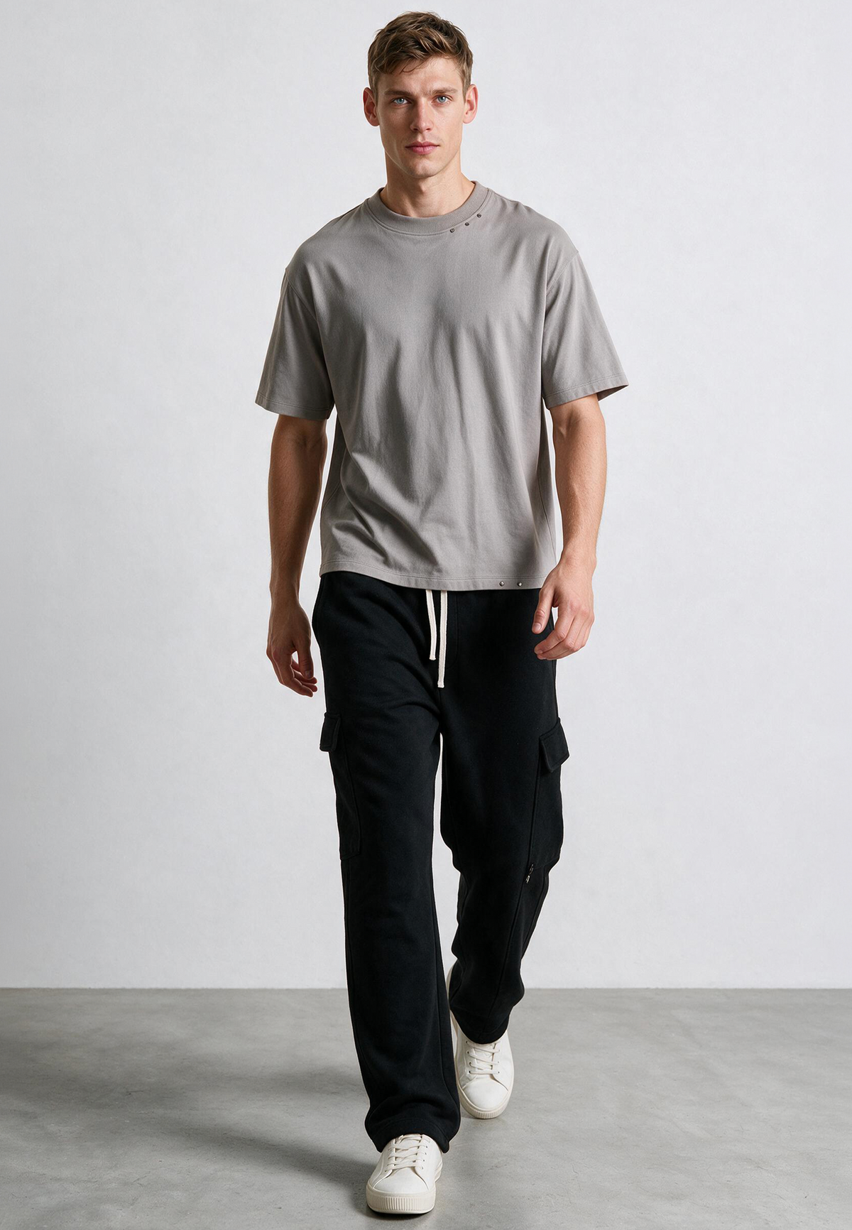 ACID RIPPER T-SHIRT CEMENT GREY