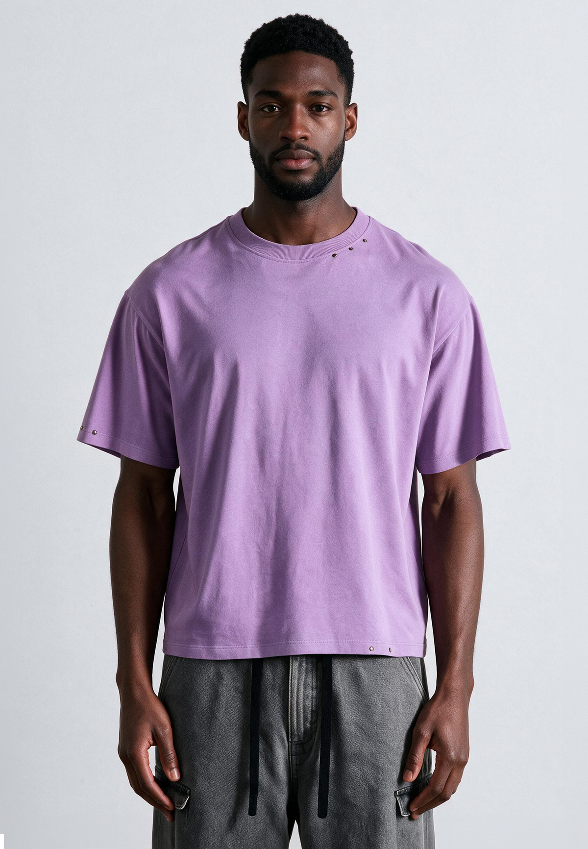 ACID RIPPER T-SHIRT LIGHT MAUVE