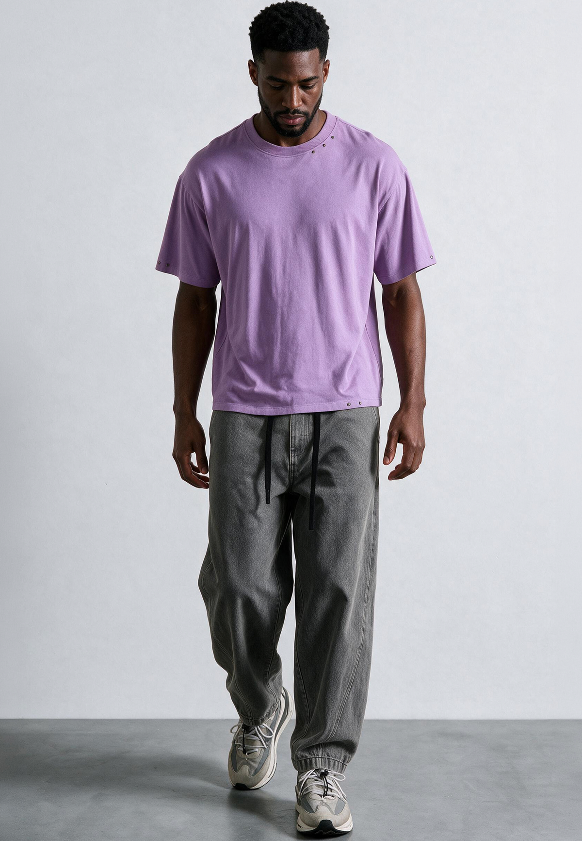 ACID RIPPER T-SHIRT LIGHT MAUVE