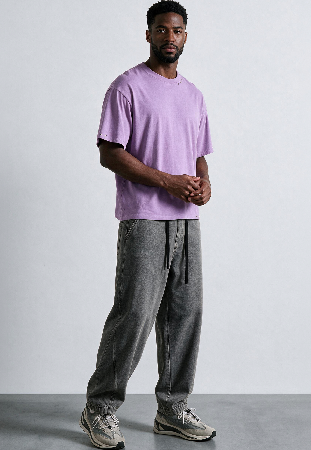 ACID RIPPER T-SHIRT LIGHT MAUVE