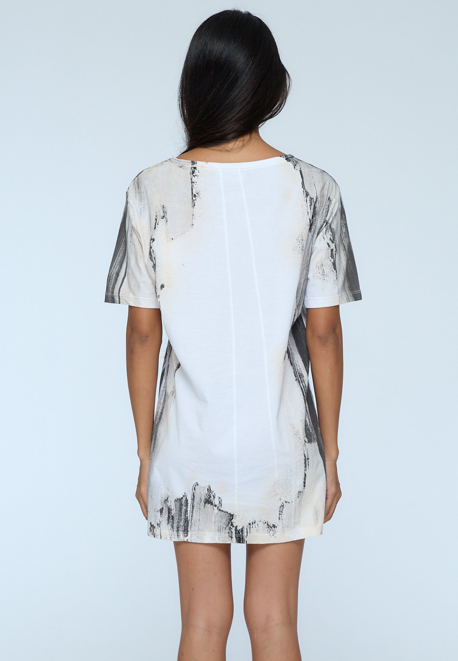 GIRL SMOKING DRESS WHITE