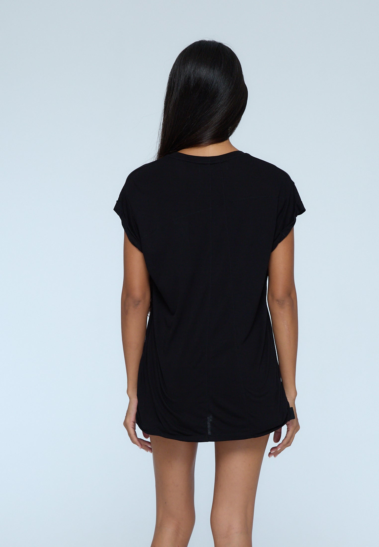 PEACE TOP JET BLACK