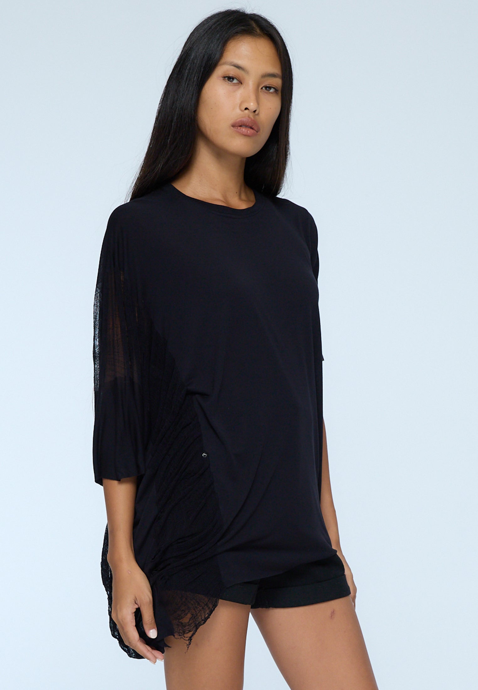 SHE LOST CONTROL TOP BLACK