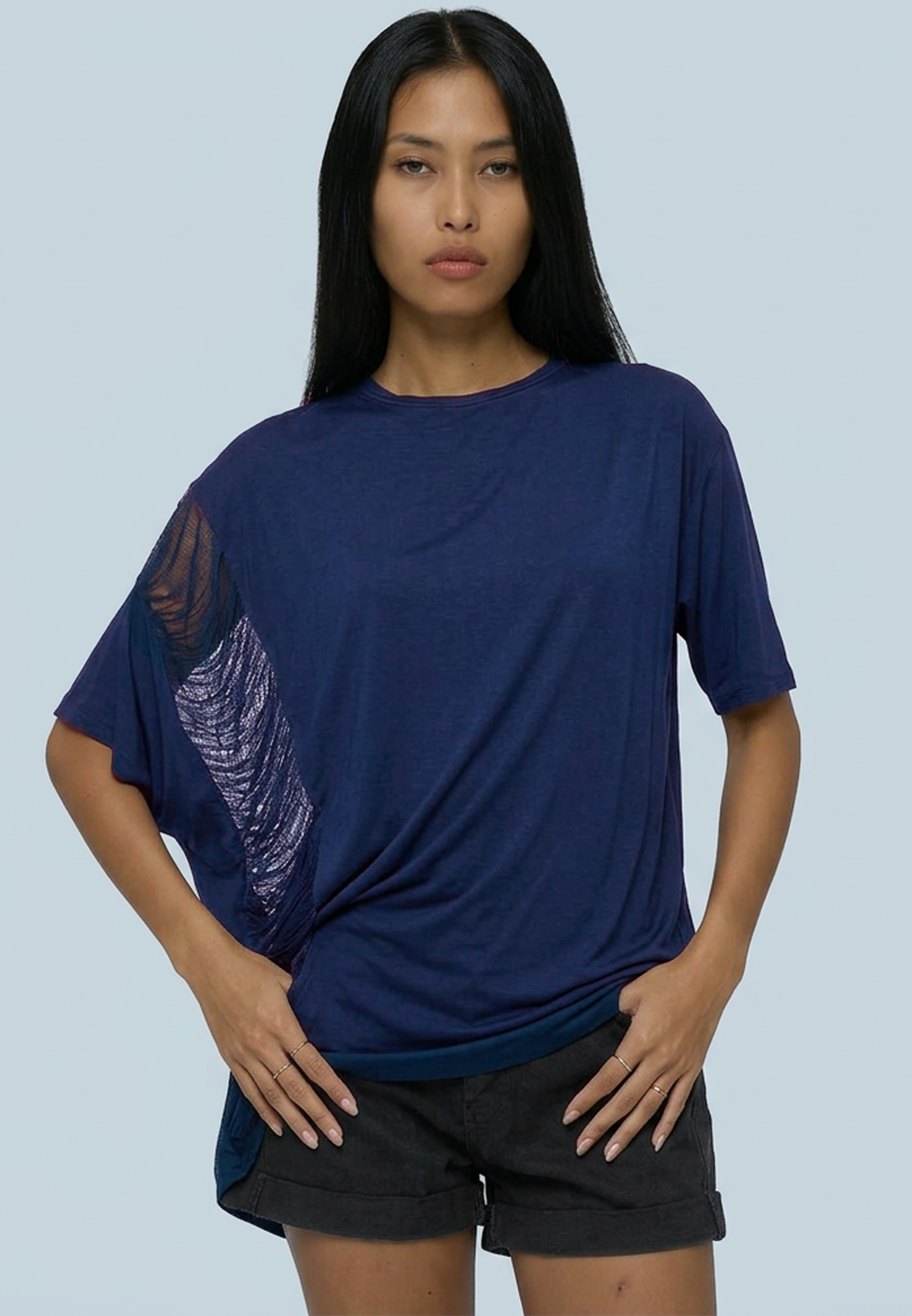T-SHIRT EVENING BLUE