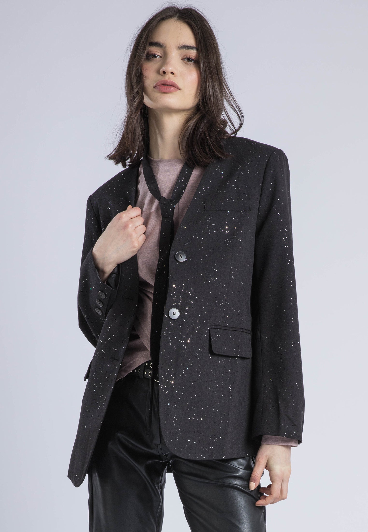 EMILY BLAZER JACKET BLACK