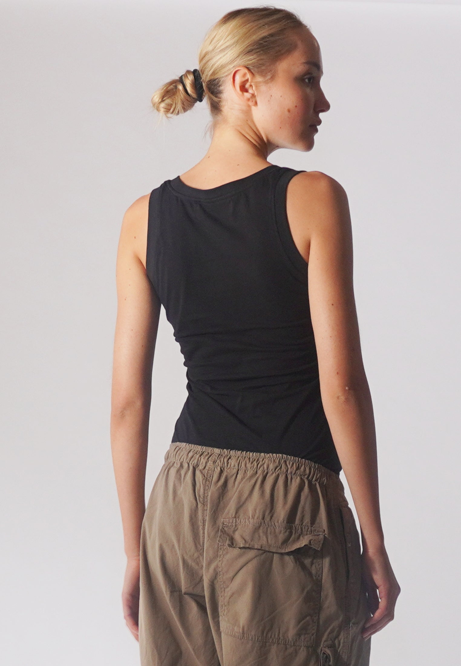 FLORET TOP BIG SKULL BLACK