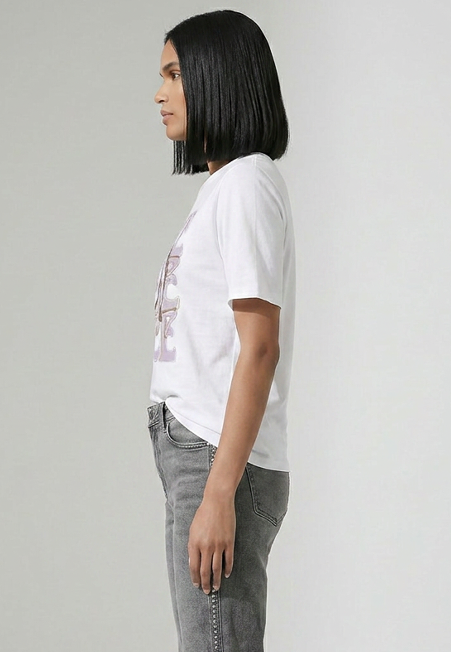 BLIGHTY TEE PEACE WHITE