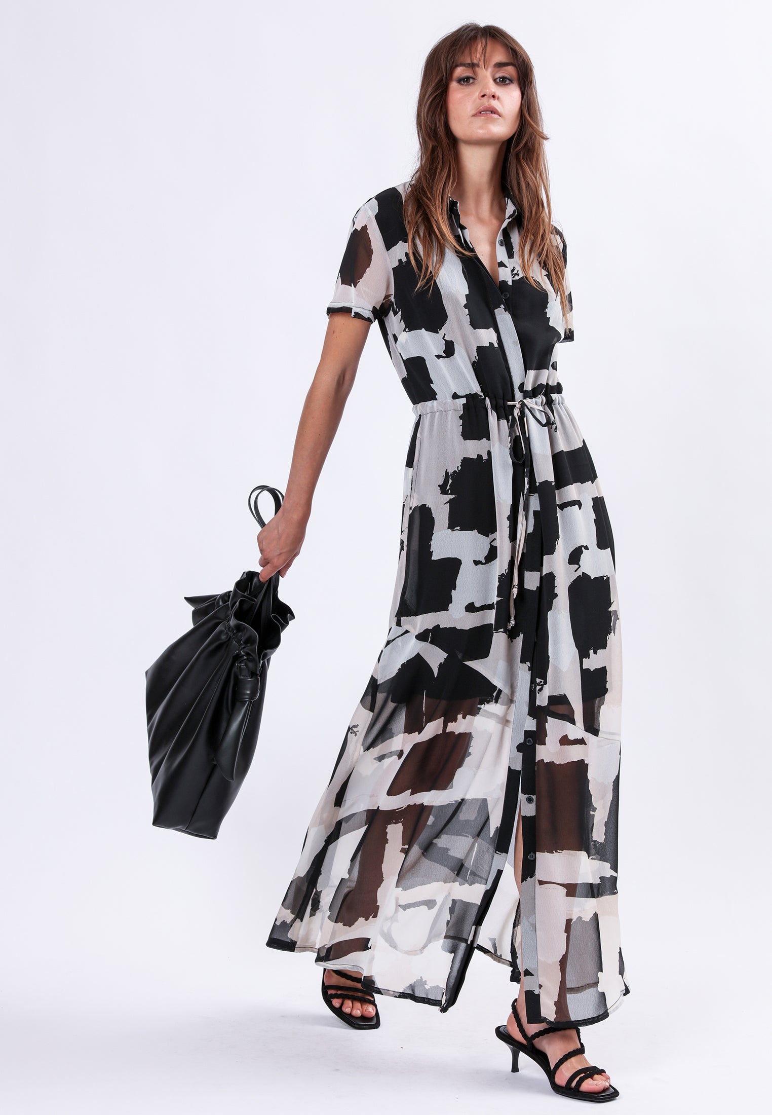 RELIGION Blossom Abstract Printed Maxi Dress RELIGION Blossom Abstract Printed Maxi Dress